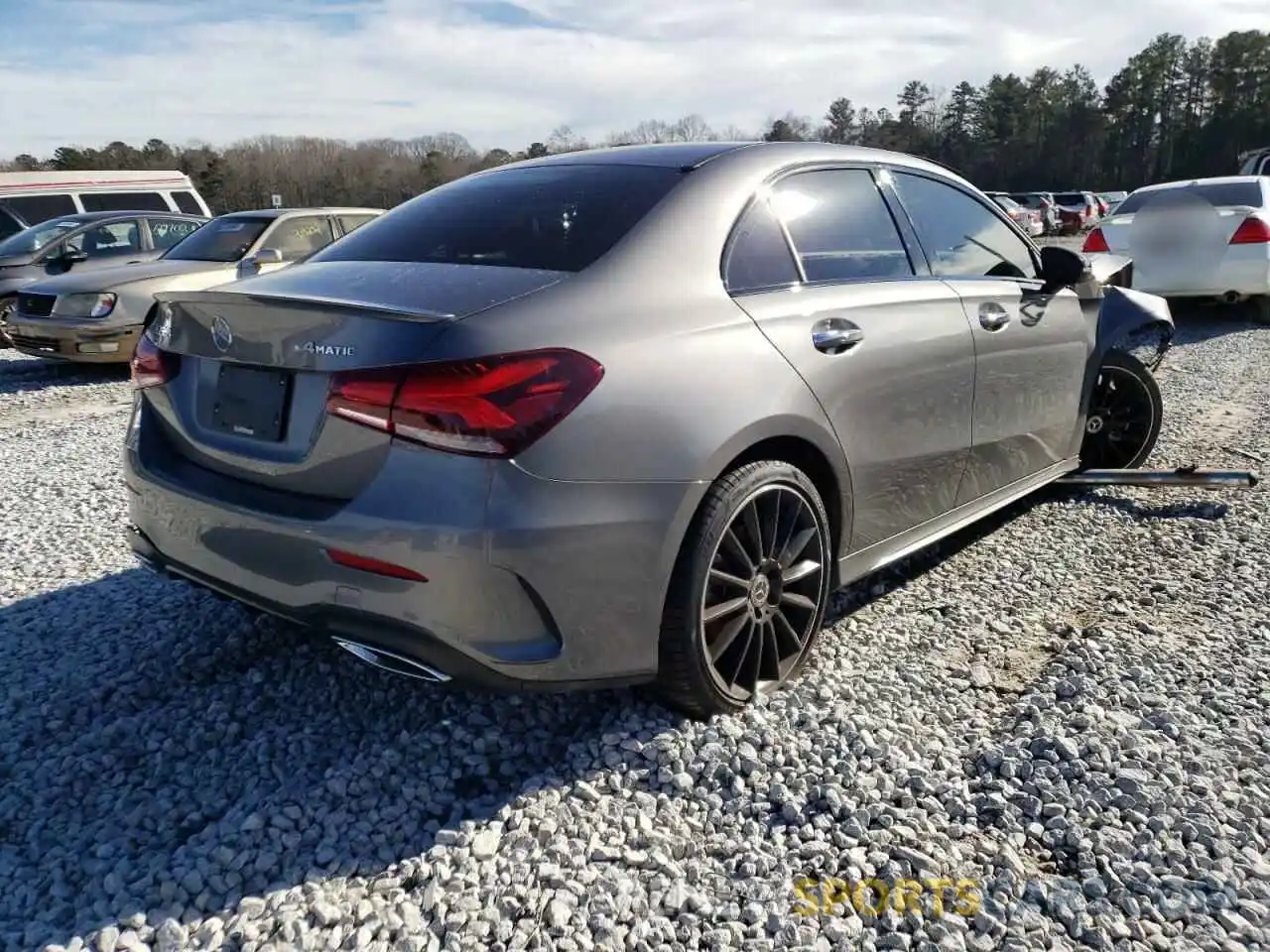 4 Photograph of a damaged car W1K3G4FB2LW045215 MERCEDES-BENZ A-CLASS 2020