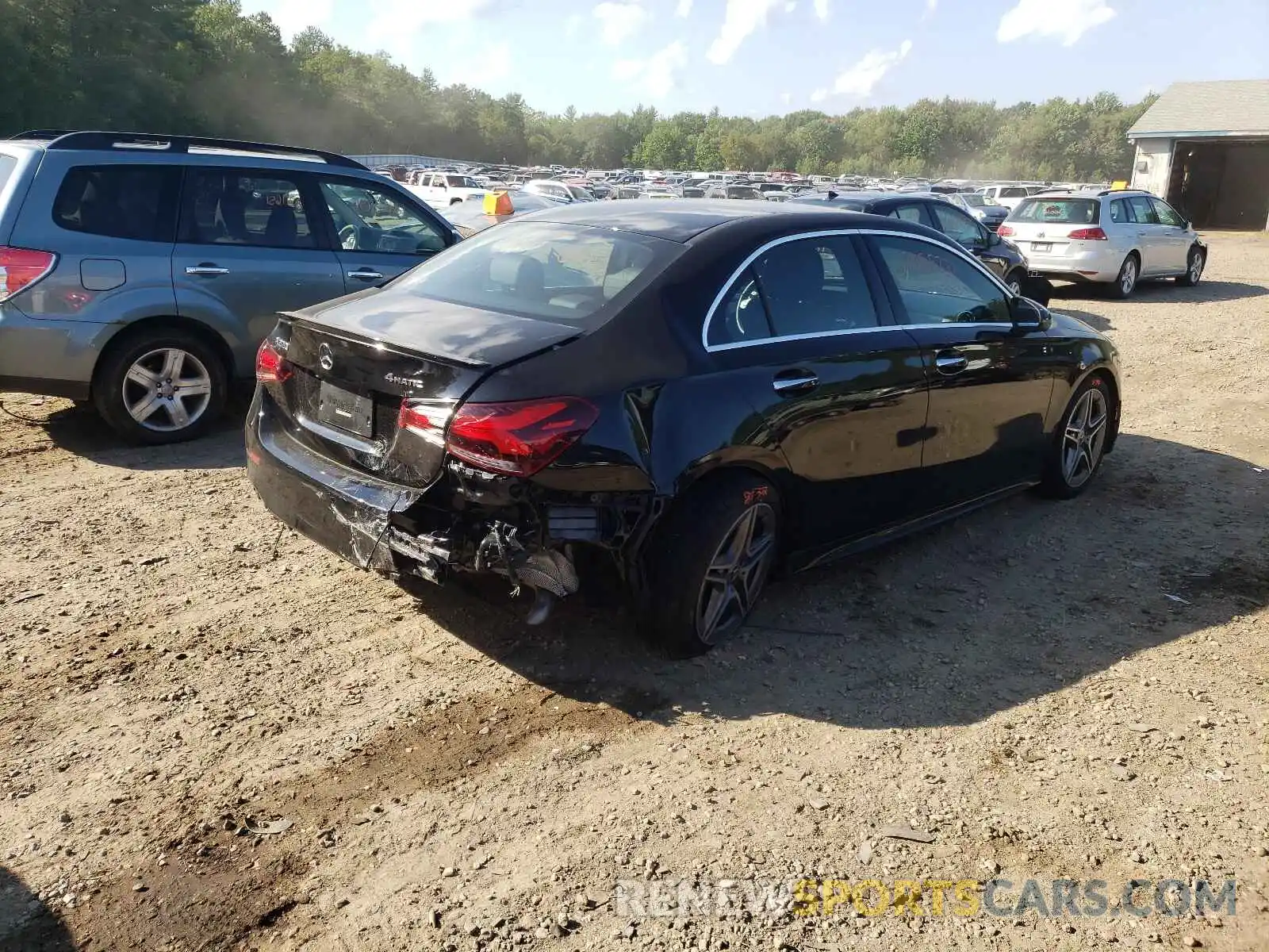 4 Photograph of a damaged car W1K3G4FB3LJ212646 MERCEDES-BENZ A-CLASS 2020