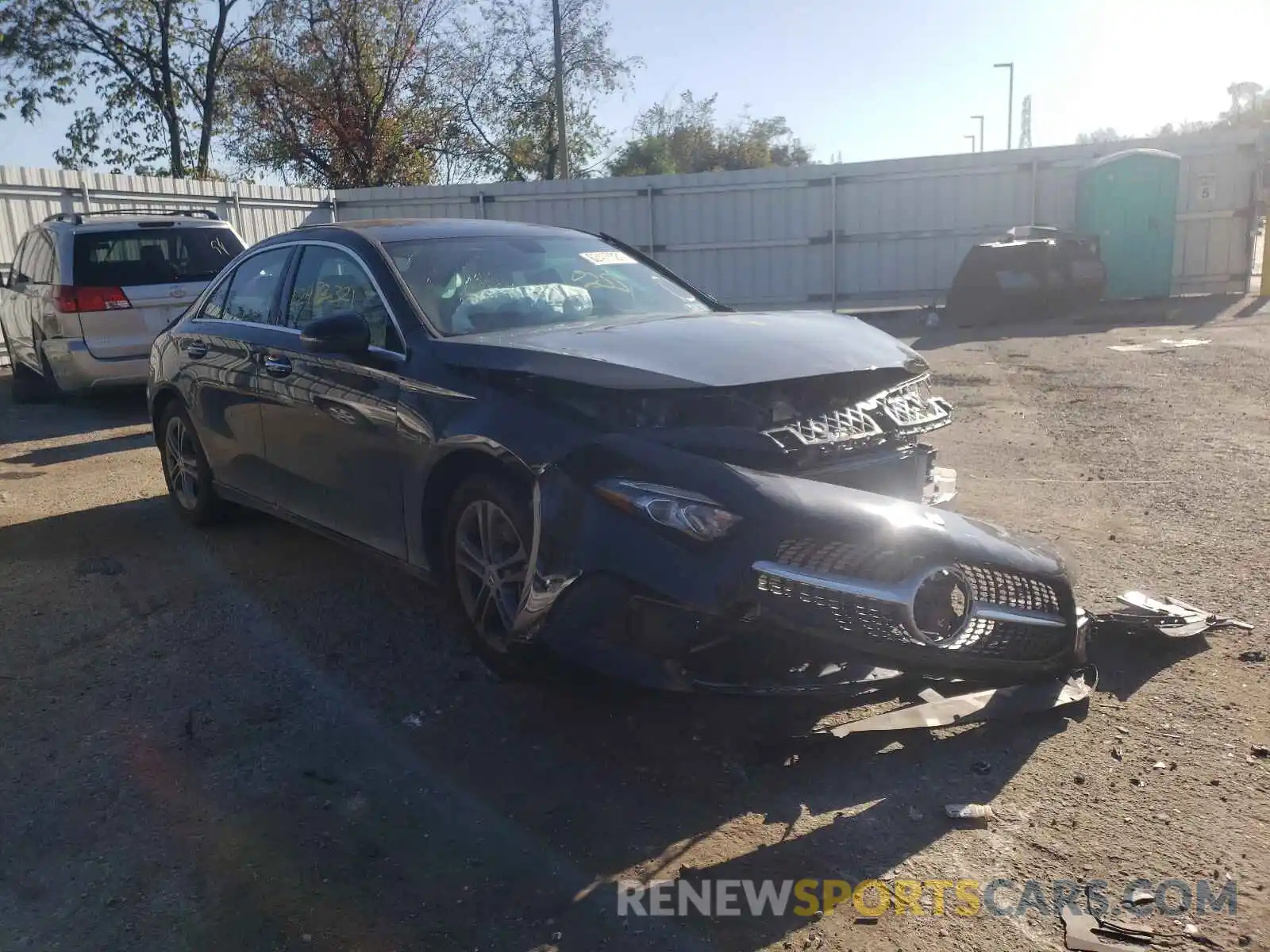 1 Photograph of a damaged car W1K3G4FB3LJ222500 MERCEDES-BENZ A-CLASS 2020