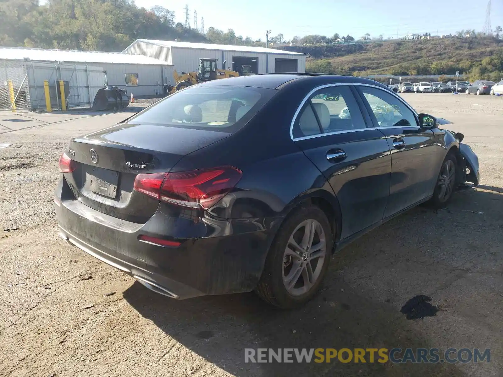 4 Photograph of a damaged car W1K3G4FB3LJ222500 MERCEDES-BENZ A-CLASS 2020