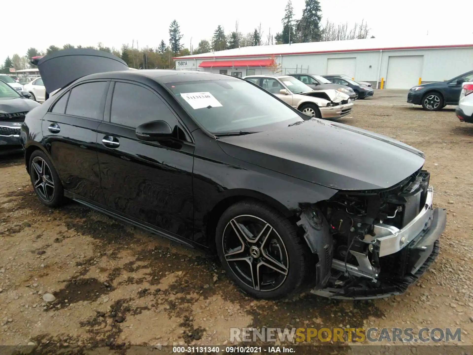 1 Photograph of a damaged car W1K3G4FB3LJ235408 MERCEDES-BENZ A-CLASS 2020