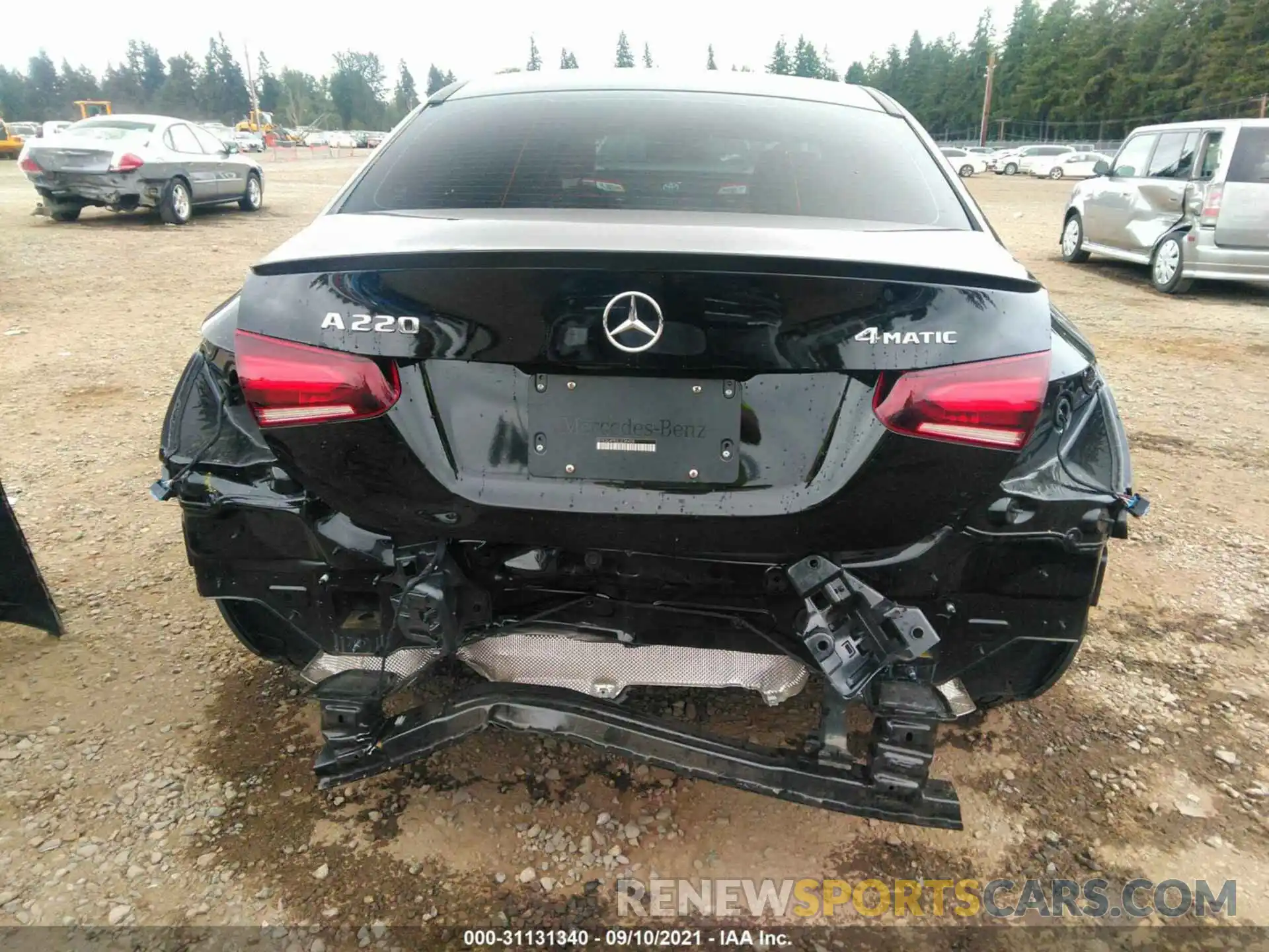 6 Photograph of a damaged car W1K3G4FB3LJ235408 MERCEDES-BENZ A-CLASS 2020