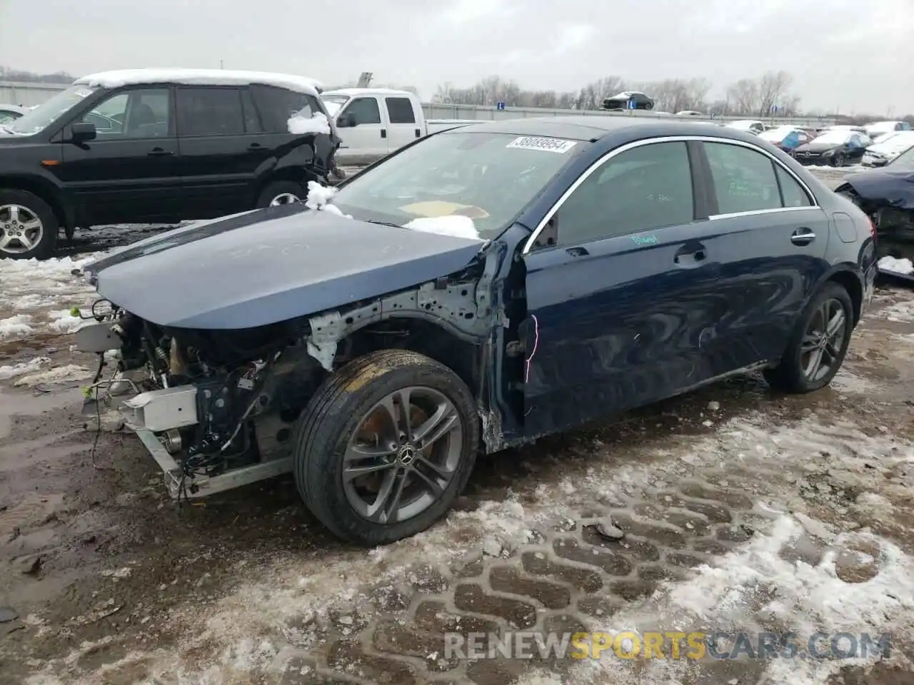 1 Photograph of a damaged car W1K3G4FB3LW047720 MERCEDES-BENZ A-CLASS 2020