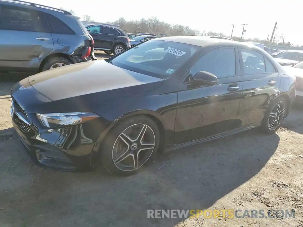 1 Photograph of a damaged car W1K3G4FB4LJ223977 MERCEDES-BENZ A-CLASS 2020