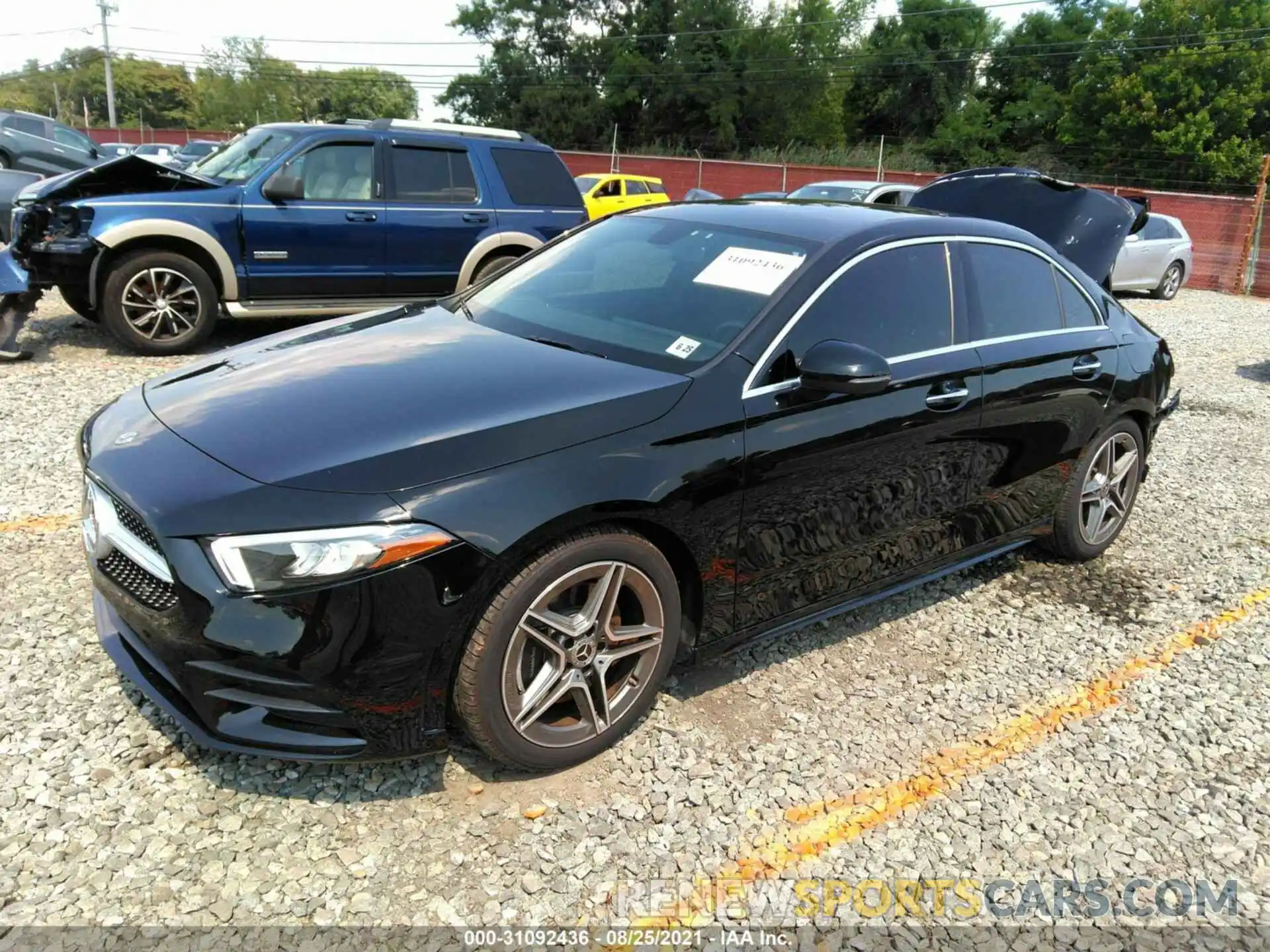 2 Photograph of a damaged car W1K3G4FB5LW045497 MERCEDES-BENZ A-CLASS 2020