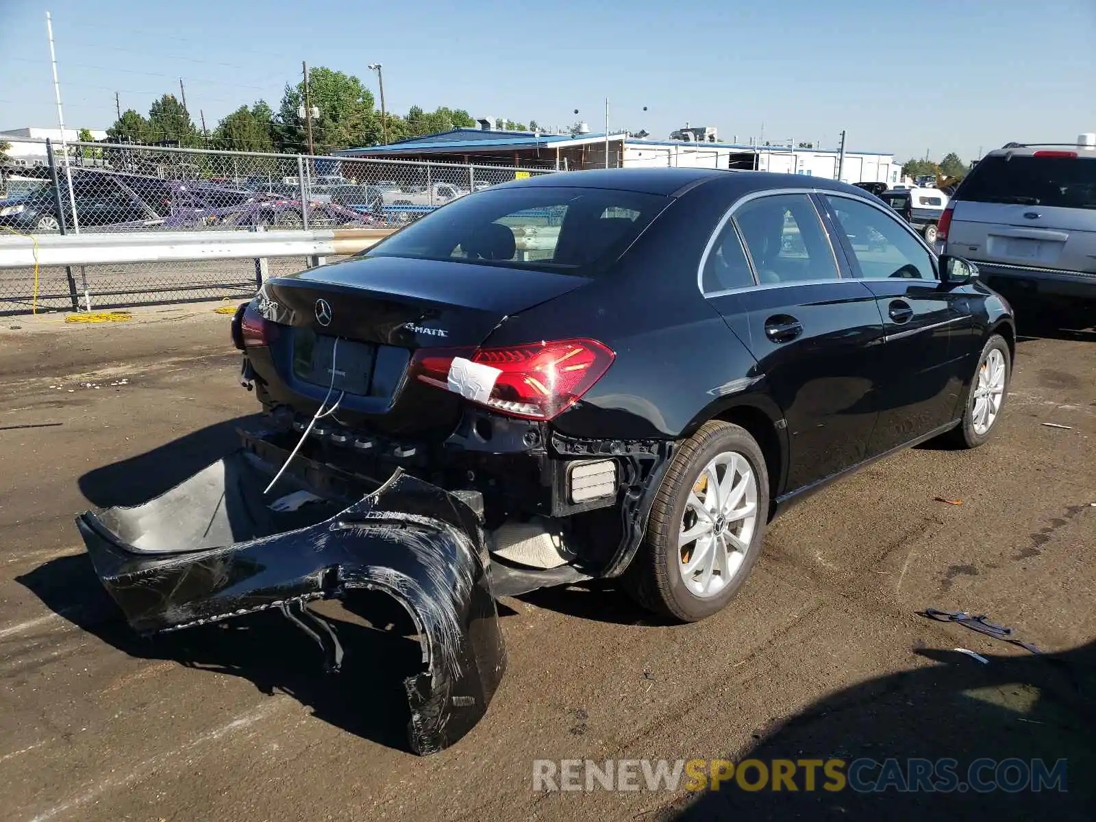 4 Photograph of a damaged car W1K3G4FB6LJ200054 MERCEDES-BENZ A-CLASS 2020