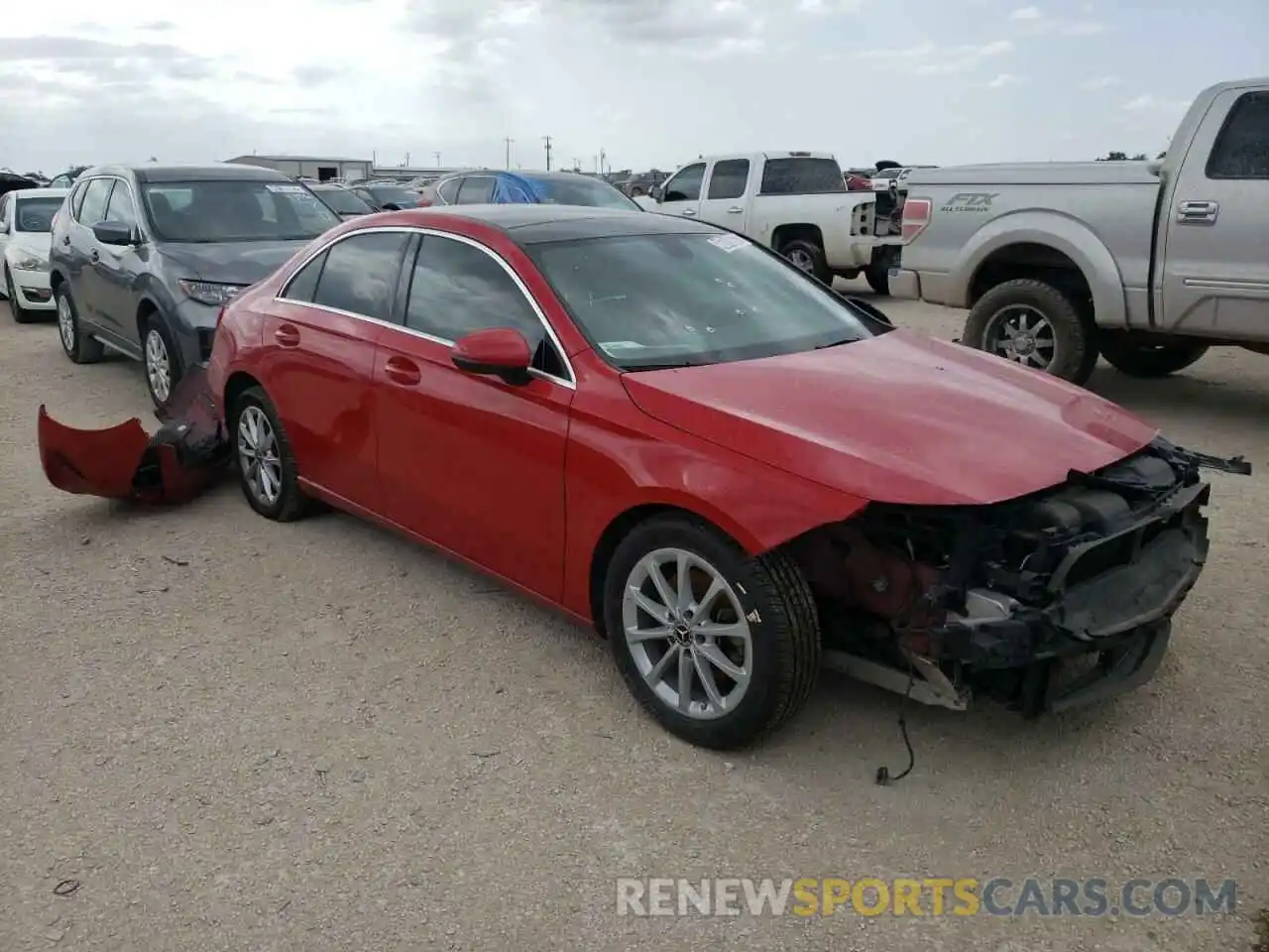 1 Photograph of a damaged car W1K3G4FB6LW047047 MERCEDES-BENZ A-CLASS 2020