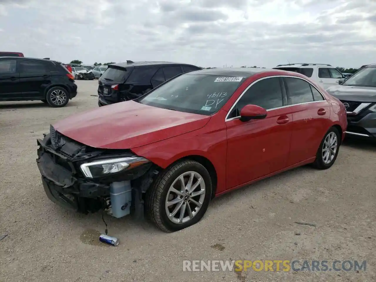 2 Photograph of a damaged car W1K3G4FB6LW047047 MERCEDES-BENZ A-CLASS 2020