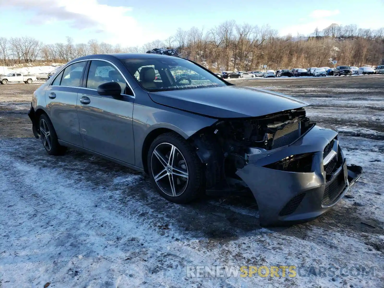 1 Photograph of a damaged car W1K3G4FB6LW047484 MERCEDES-BENZ A-CLASS 2020