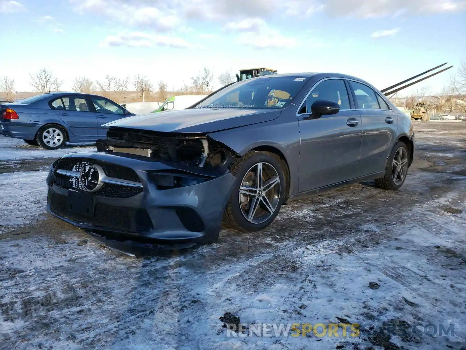 2 Photograph of a damaged car W1K3G4FB6LW047484 MERCEDES-BENZ A-CLASS 2020