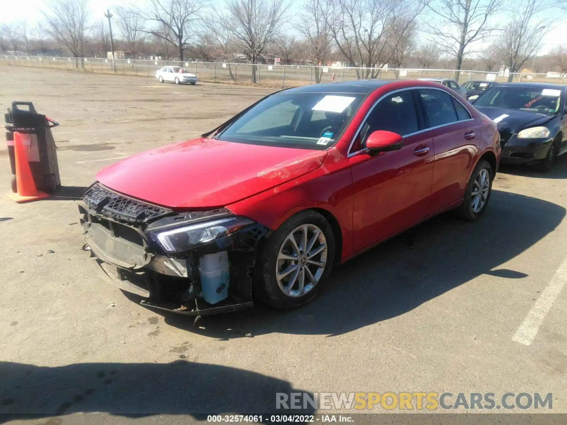 2 Photograph of a damaged car W1K3G4FB8LW046403 MERCEDES-BENZ A-CLASS 2020