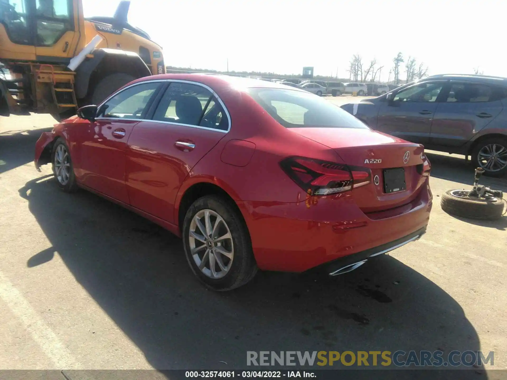 3 Photograph of a damaged car W1K3G4FB8LW046403 MERCEDES-BENZ A-CLASS 2020