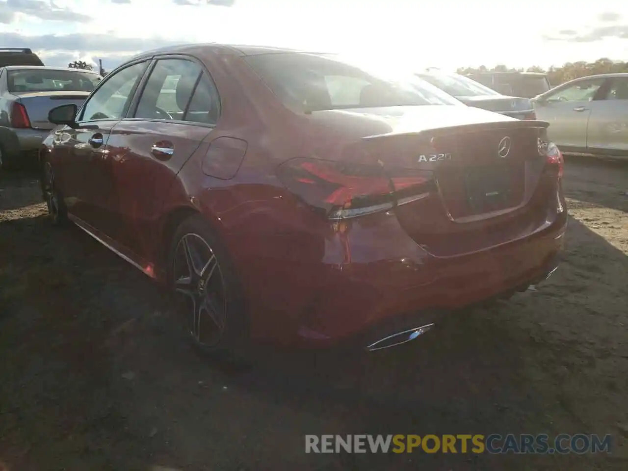 3 Photograph of a damaged car W1K3G4FB9LJ210951 MERCEDES-BENZ A-CLASS 2020