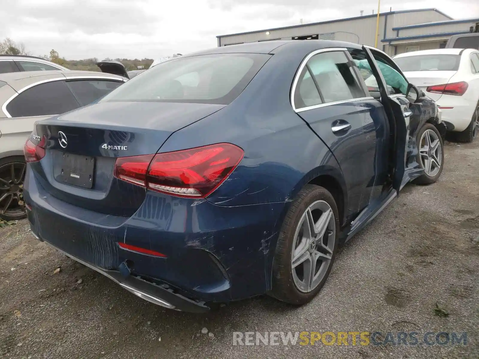 4 Photograph of a damaged car W1K3G4FB9LJ222145 MERCEDES-BENZ A-CLASS 2020