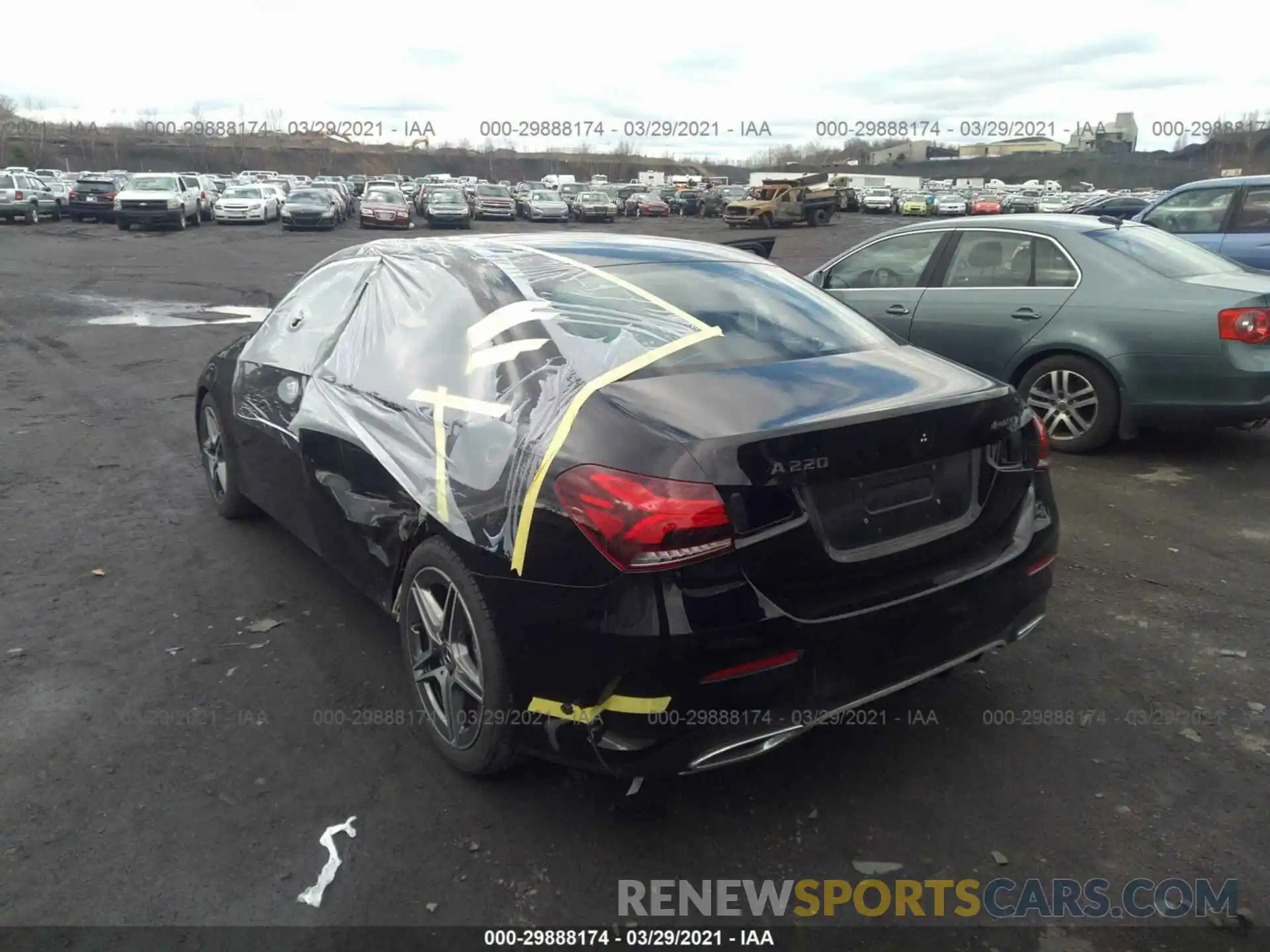 6 Photograph of a damaged car W1K3G4FB9LW043932 MERCEDES-BENZ A-CLASS 2020