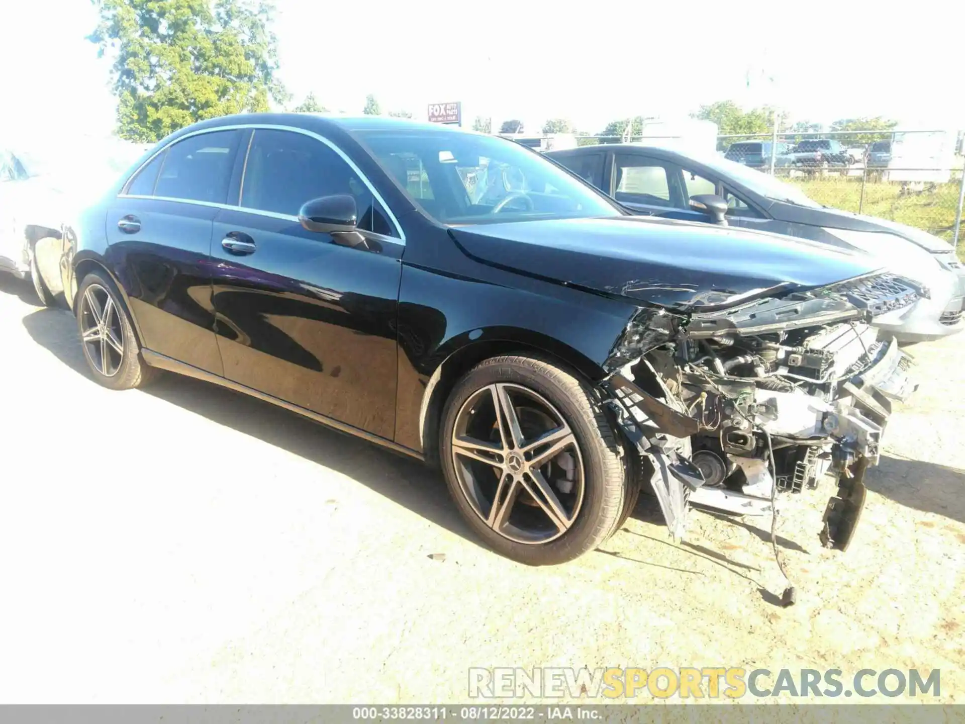 1 Photograph of a damaged car W1K3G4FB9LW047222 MERCEDES-BENZ A-CLASS 2020