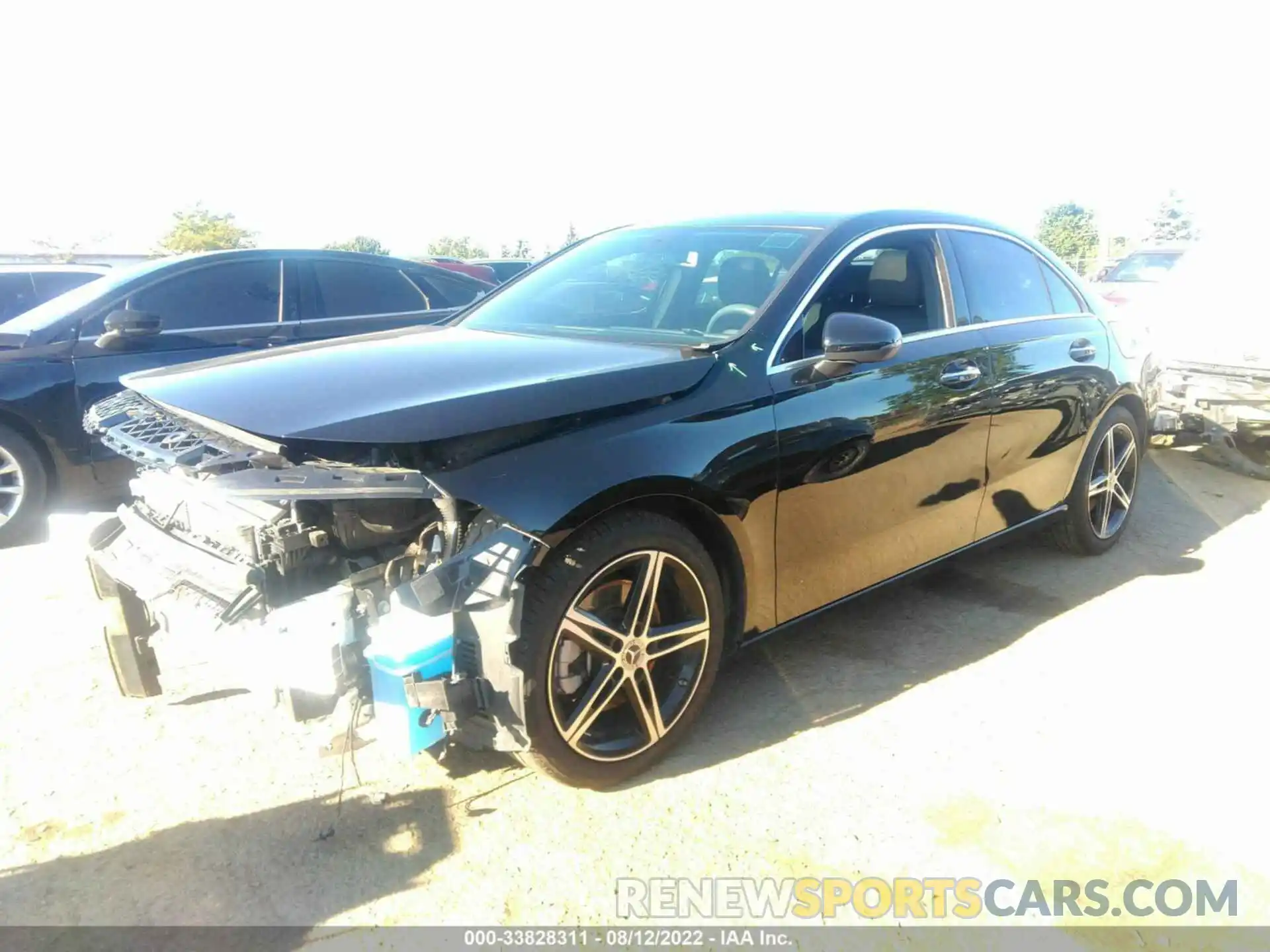 2 Photograph of a damaged car W1K3G4FB9LW047222 MERCEDES-BENZ A-CLASS 2020