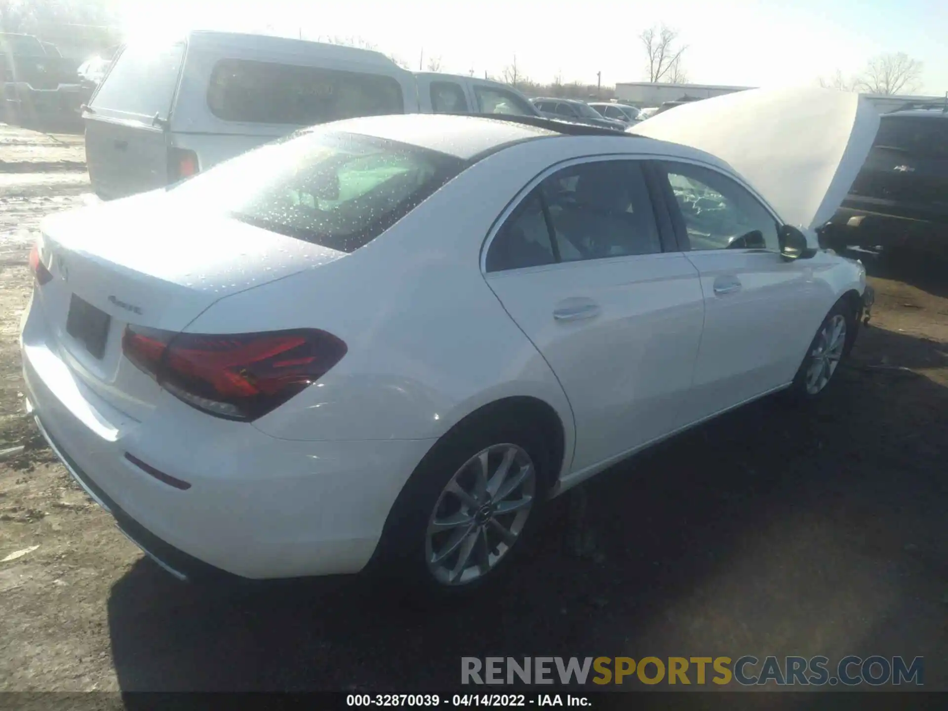 4 Photograph of a damaged car W1K3G4FBXLW045544 MERCEDES-BENZ A-CLASS 2020