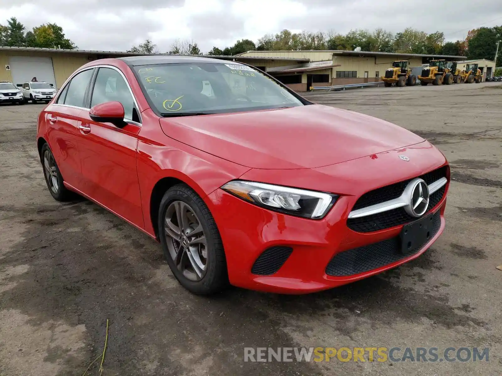 1 Photograph of a damaged car W1K3G4FBXLW046550 MERCEDES-BENZ A-CLASS 2020