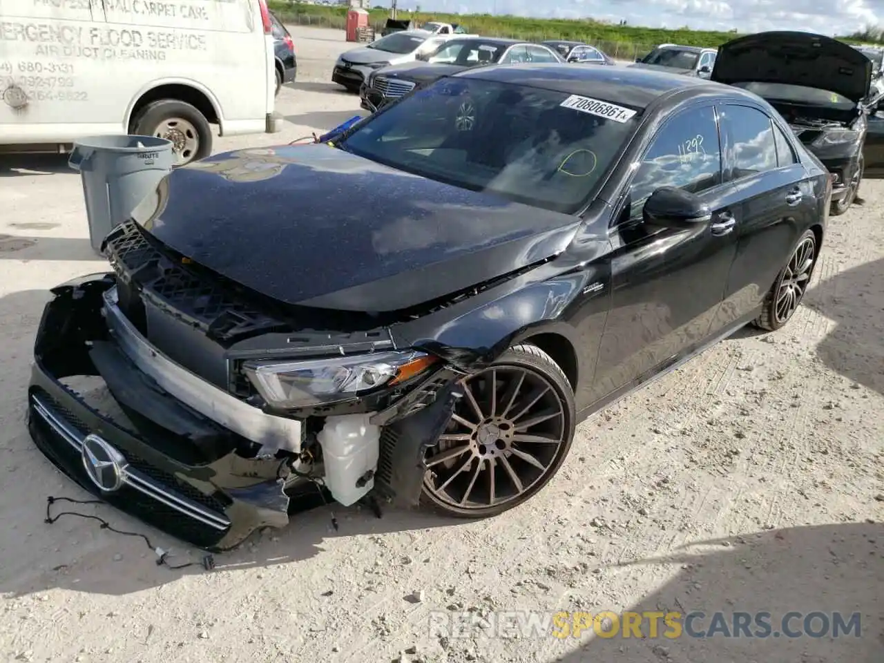 2 Photograph of a damaged car W1K3G5BB0LJ205486 MERCEDES-BENZ A-CLASS 2020