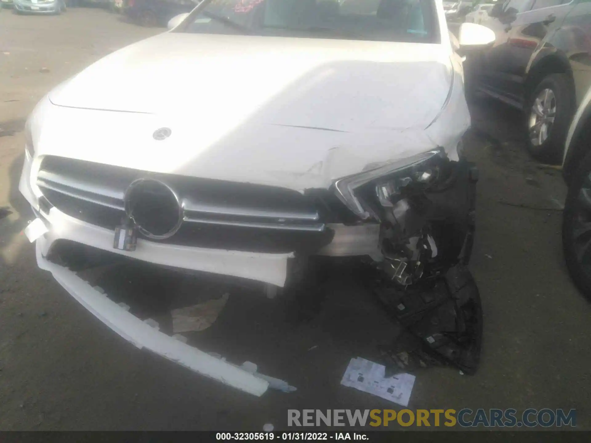 6 Photograph of a damaged car W1K3G5BB0LJ215709 MERCEDES-BENZ A-CLASS 2020