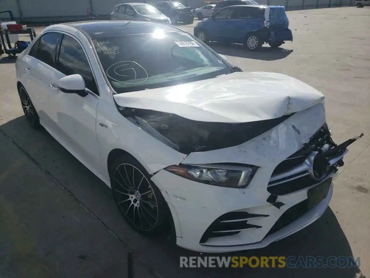 1 Photograph of a damaged car W1K3G5BB1LJ222426 MERCEDES-BENZ A-CLASS 2020