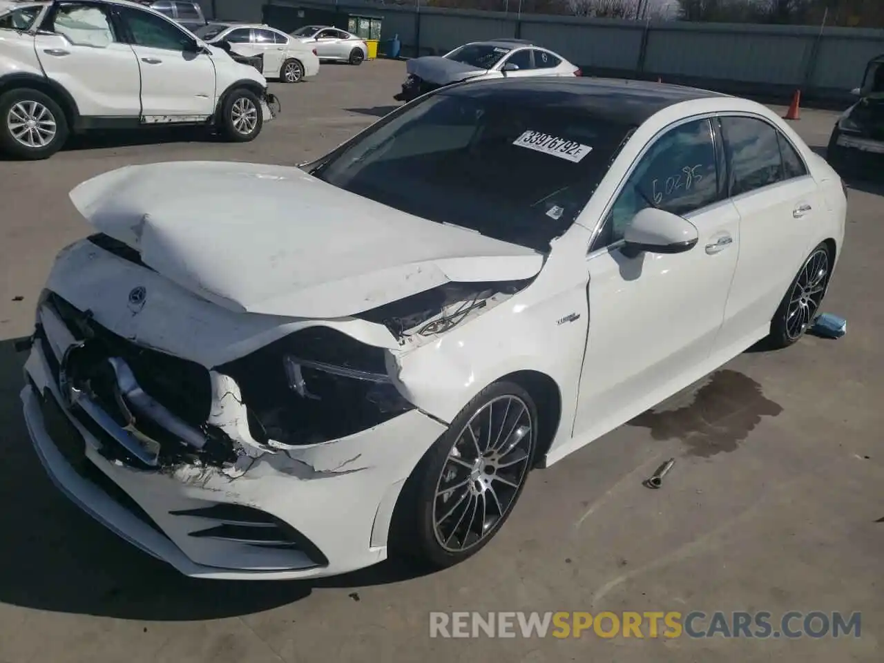 2 Photograph of a damaged car W1K3G5BB1LJ222426 MERCEDES-BENZ A-CLASS 2020