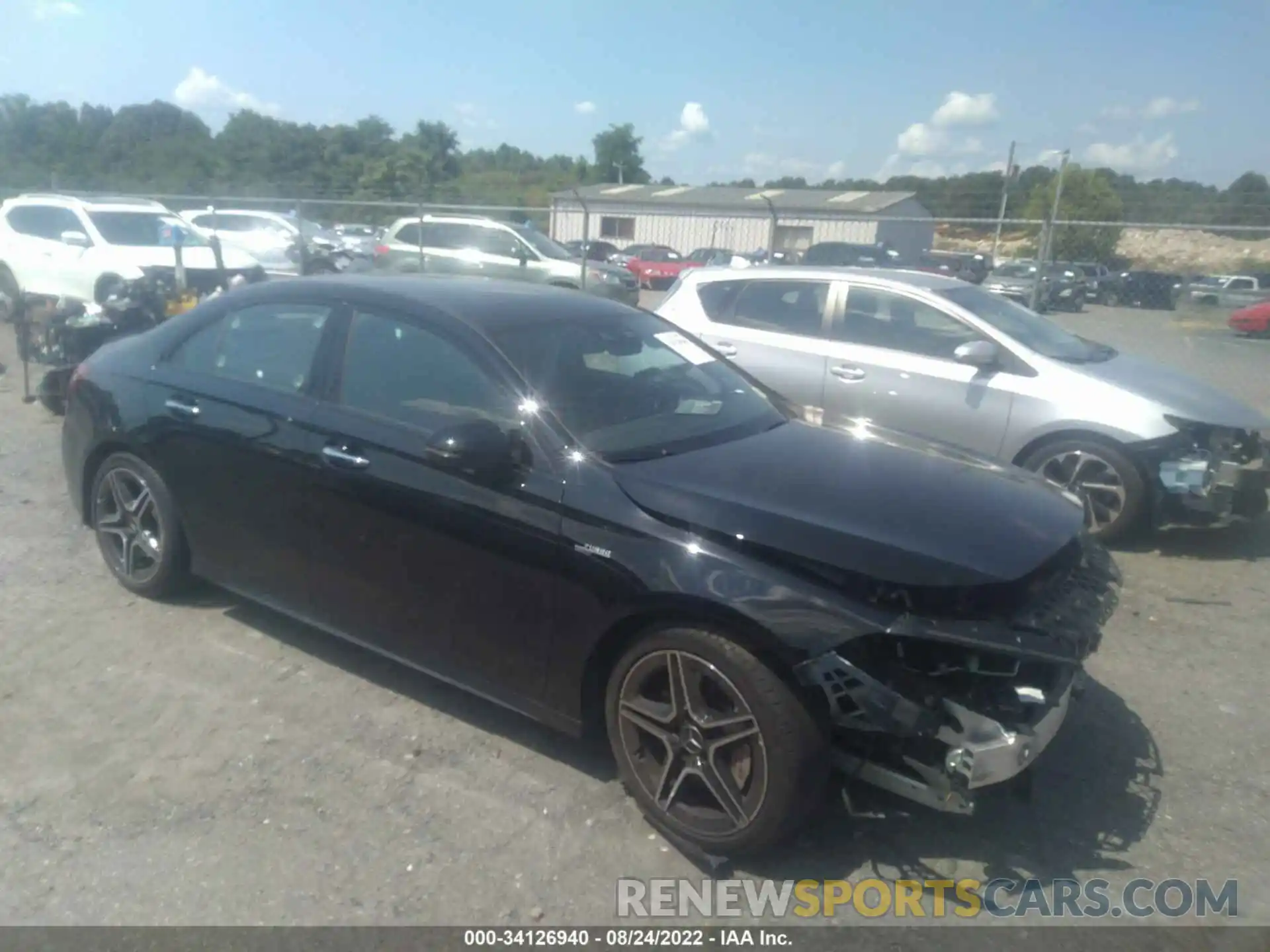 1 Photograph of a damaged car W1K3G5BB5LJ227385 MERCEDES-BENZ A-CLASS 2020