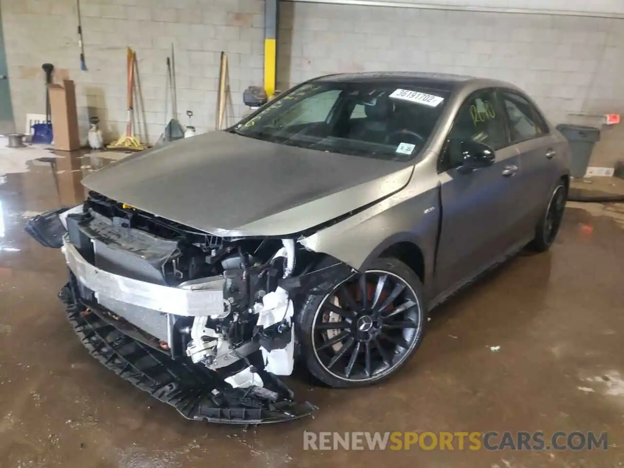 2 Photograph of a damaged car W1K3G5BB6LJ231526 MERCEDES-BENZ A-CLASS 2020