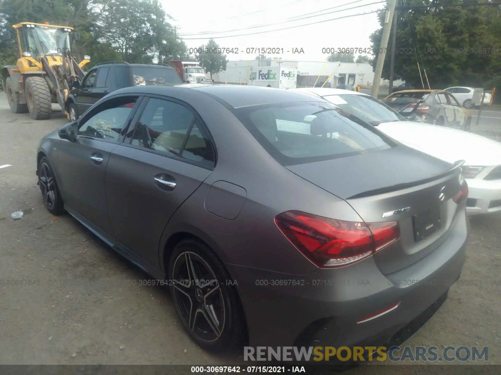 3 Photograph of a damaged car W1K3G5BB6LJ233731 MERCEDES-BENZ A-CLASS 2020