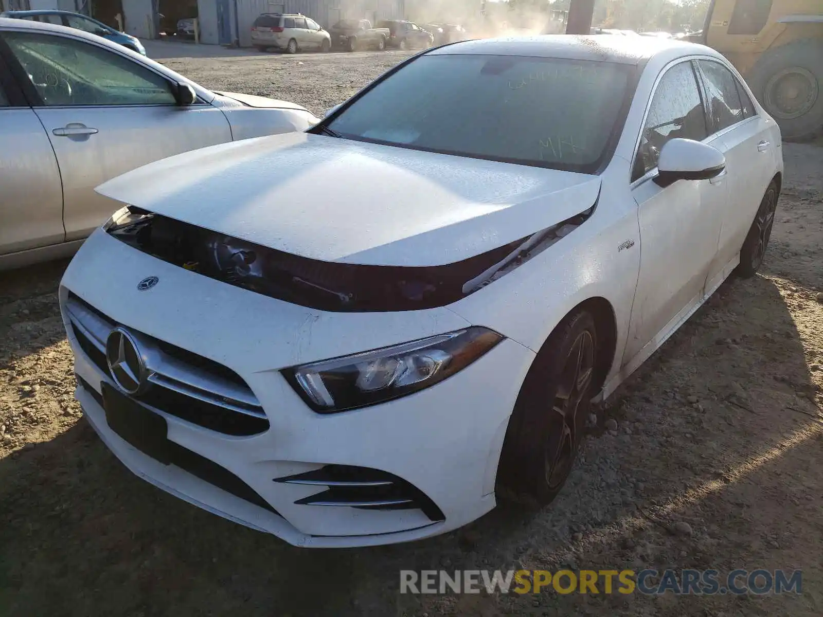 2 Photograph of a damaged car W1K3G5BB8LJ233617 MERCEDES-BENZ A-CLASS 2020