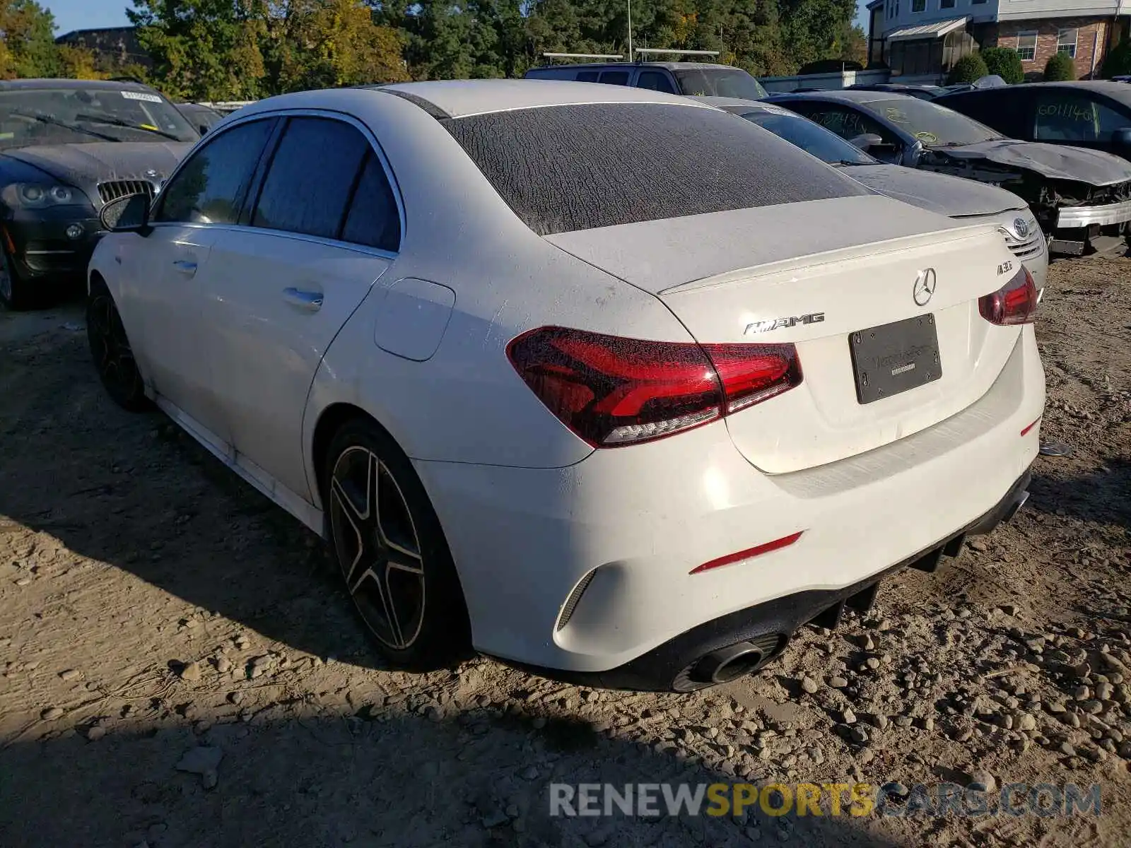 3 Photograph of a damaged car W1K3G5BB8LJ233617 MERCEDES-BENZ A-CLASS 2020