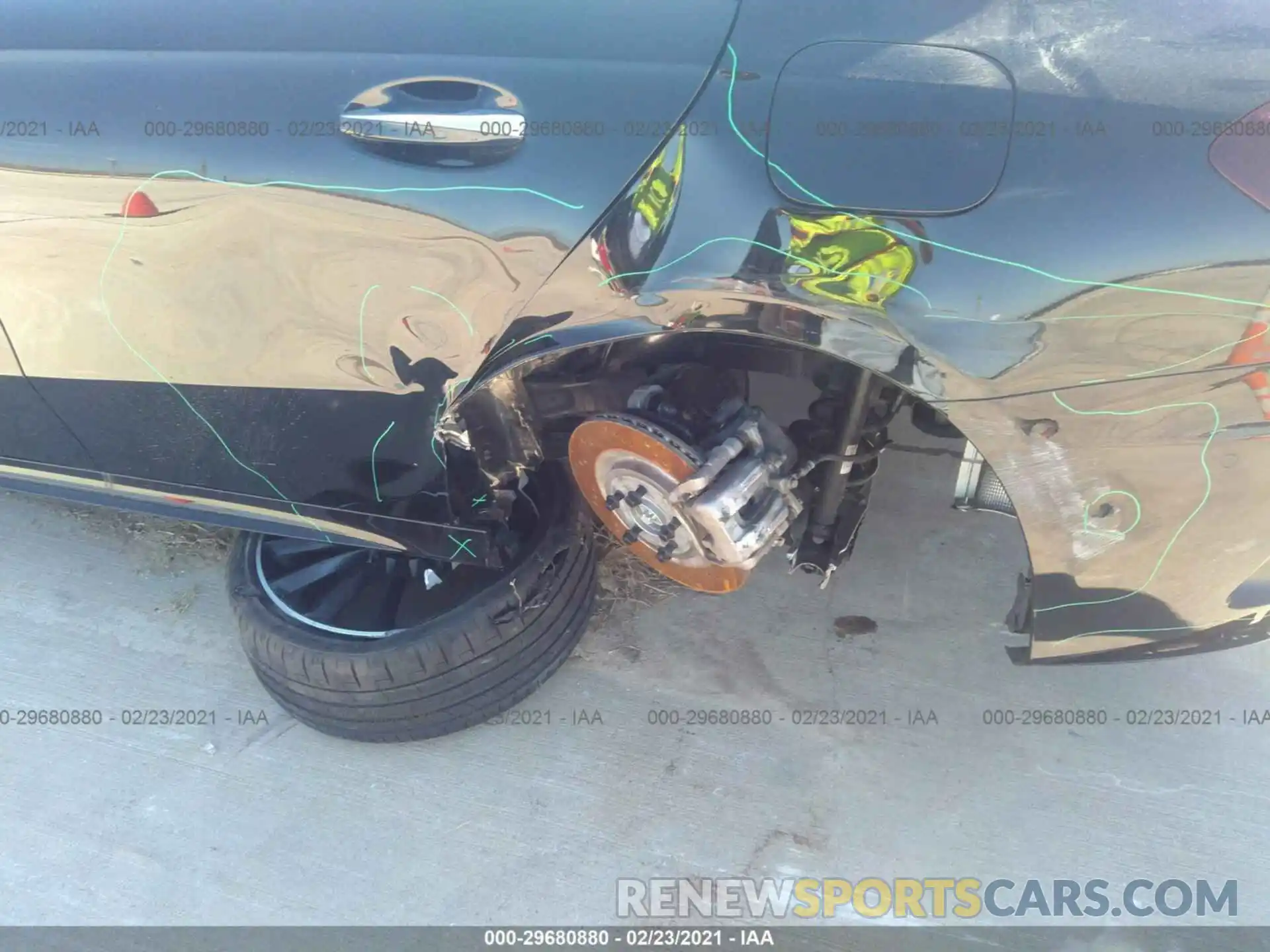 6 Photograph of a damaged car W1K3G5BB9LJ233366 MERCEDES-BENZ A-CLASS 2020