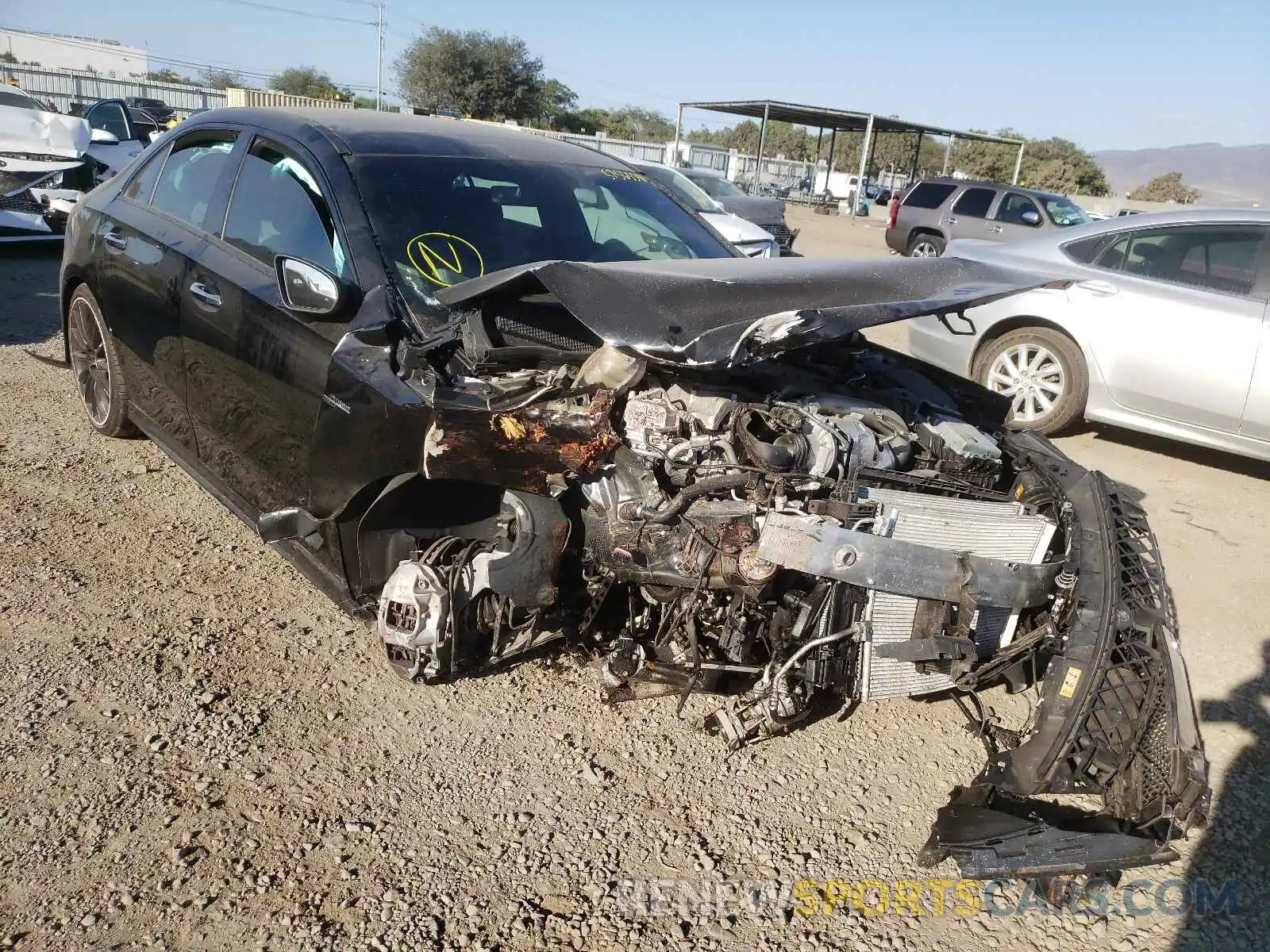 1 Photograph of a damaged car W1K3G5BB9LJ237160 MERCEDES-BENZ A-CLASS 2020