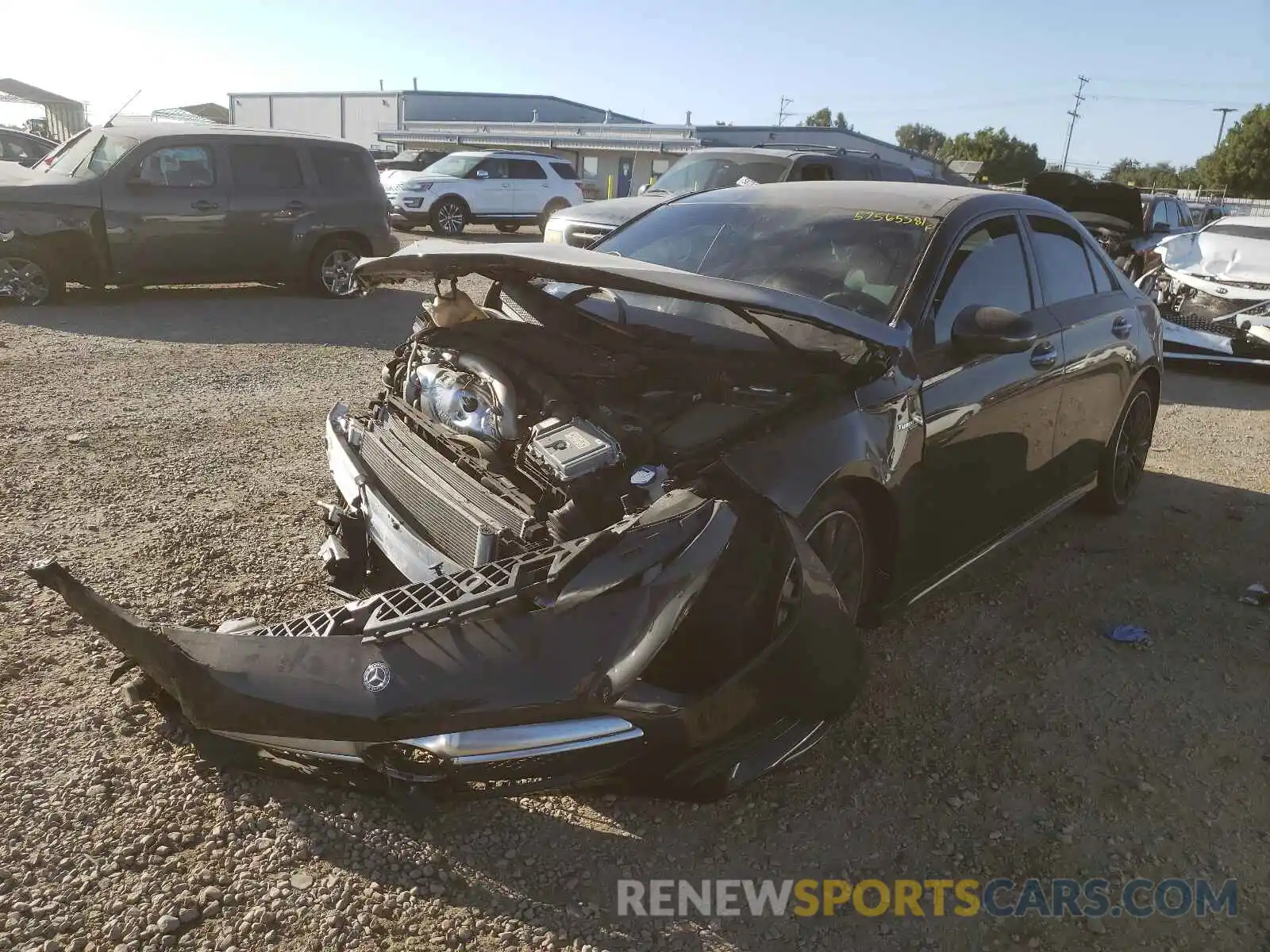 2 Photograph of a damaged car W1K3G5BB9LJ237160 MERCEDES-BENZ A-CLASS 2020