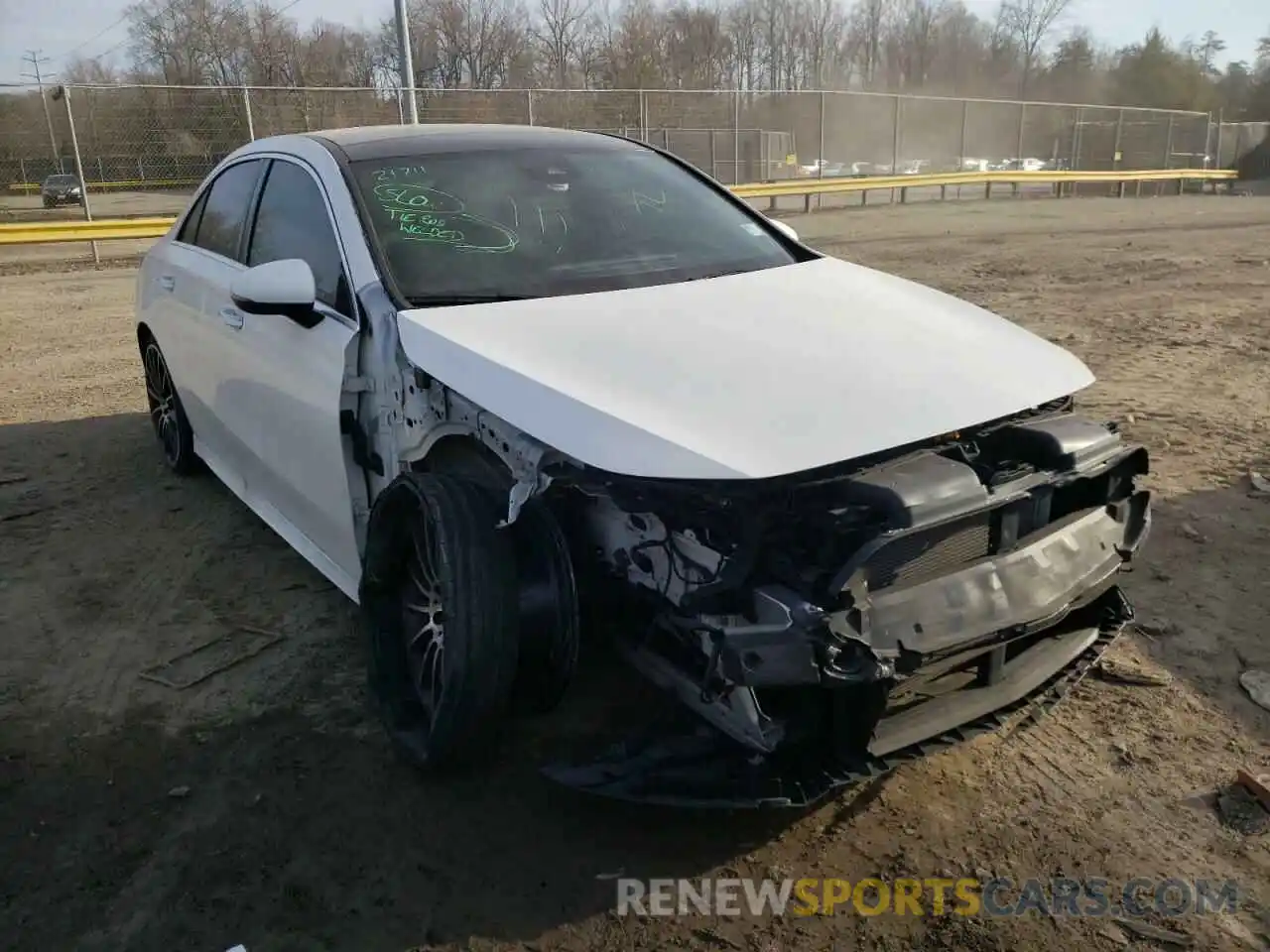 1 Photograph of a damaged car W1K3G5BBXLJ215250 MERCEDES-BENZ A-CLASS 2020