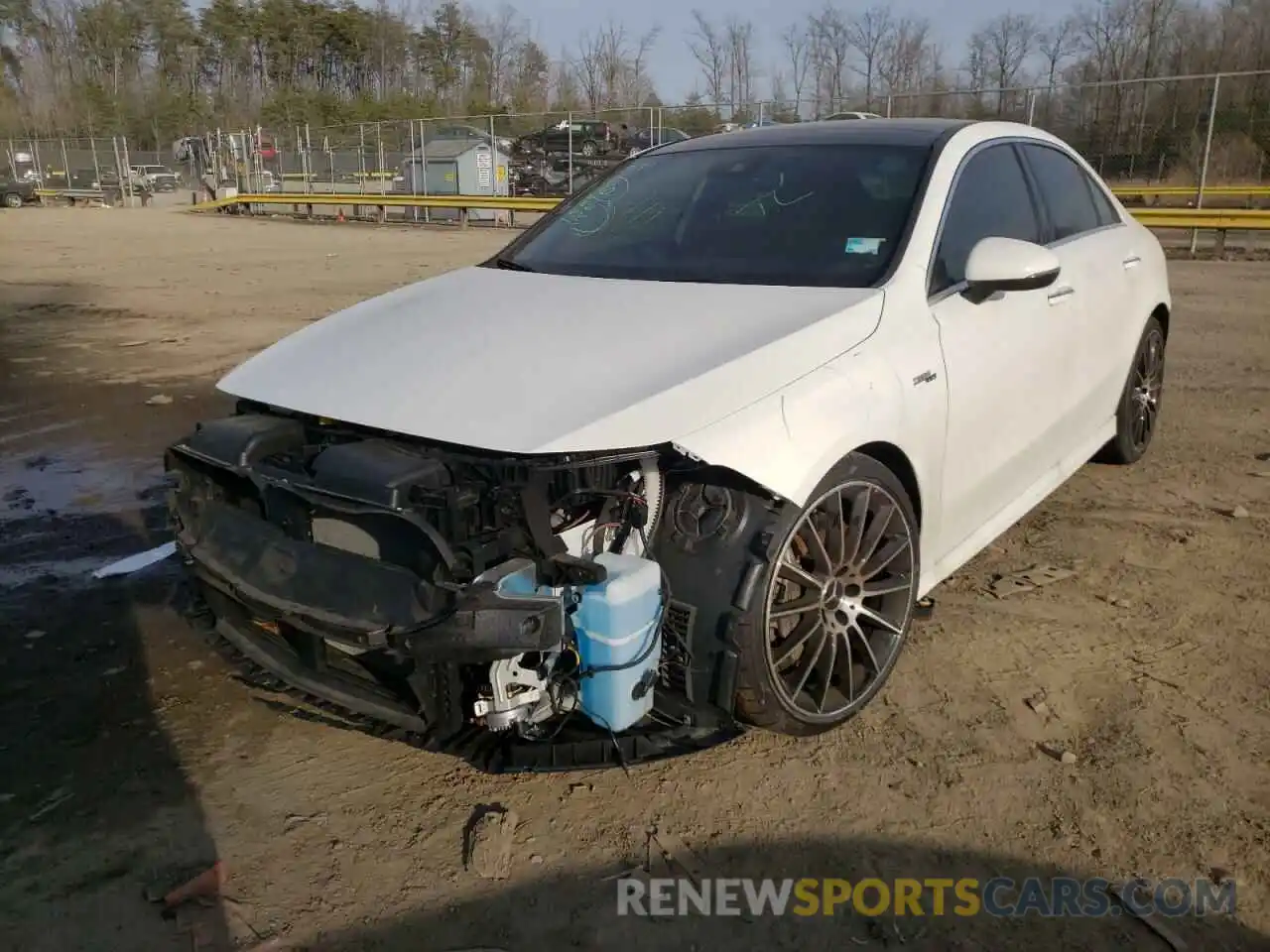 2 Photograph of a damaged car W1K3G5BBXLJ215250 MERCEDES-BENZ A-CLASS 2020