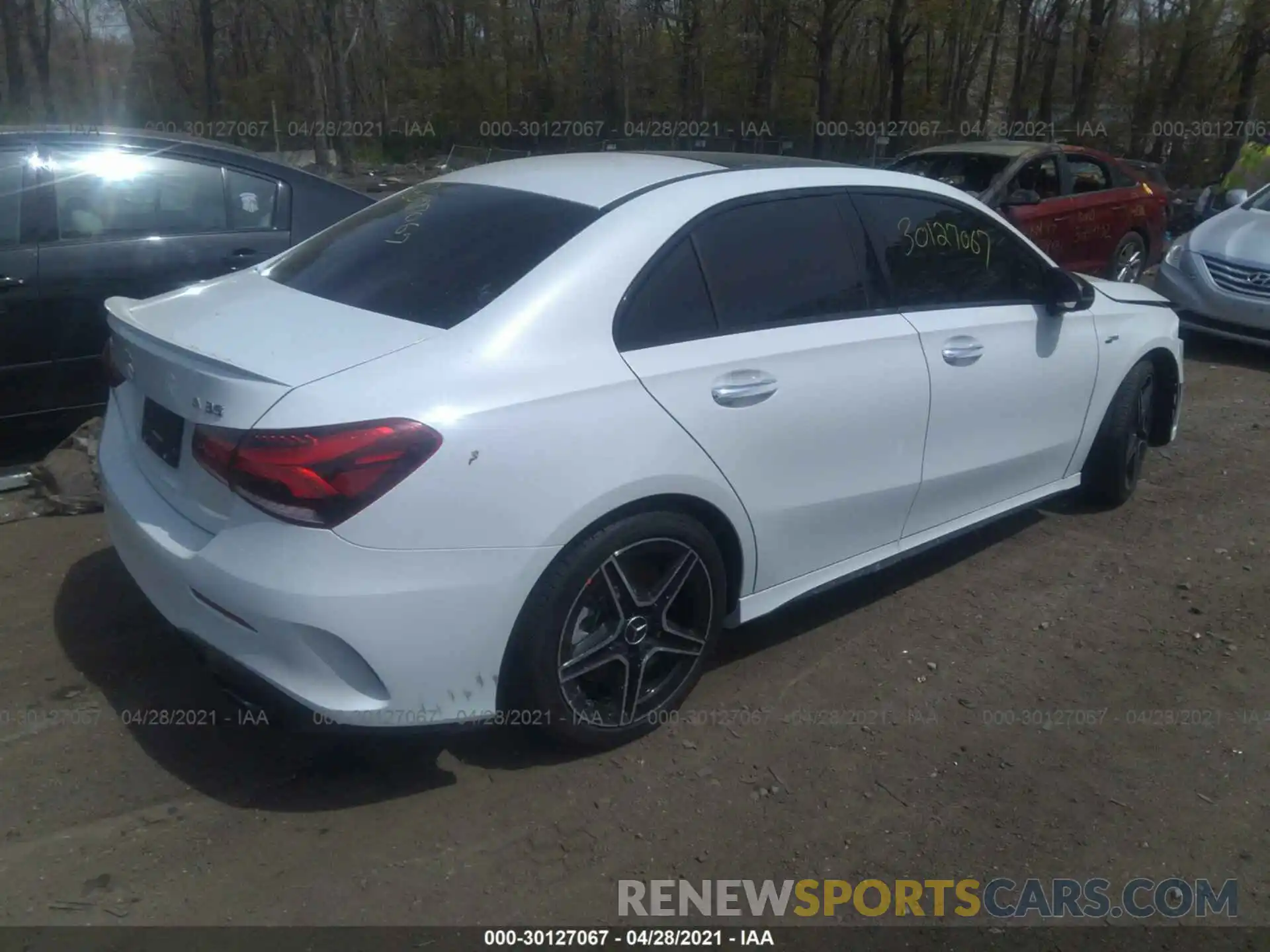 4 Photograph of a damaged car W1K3G5BBXLJ216379 MERCEDES-BENZ A-CLASS 2020