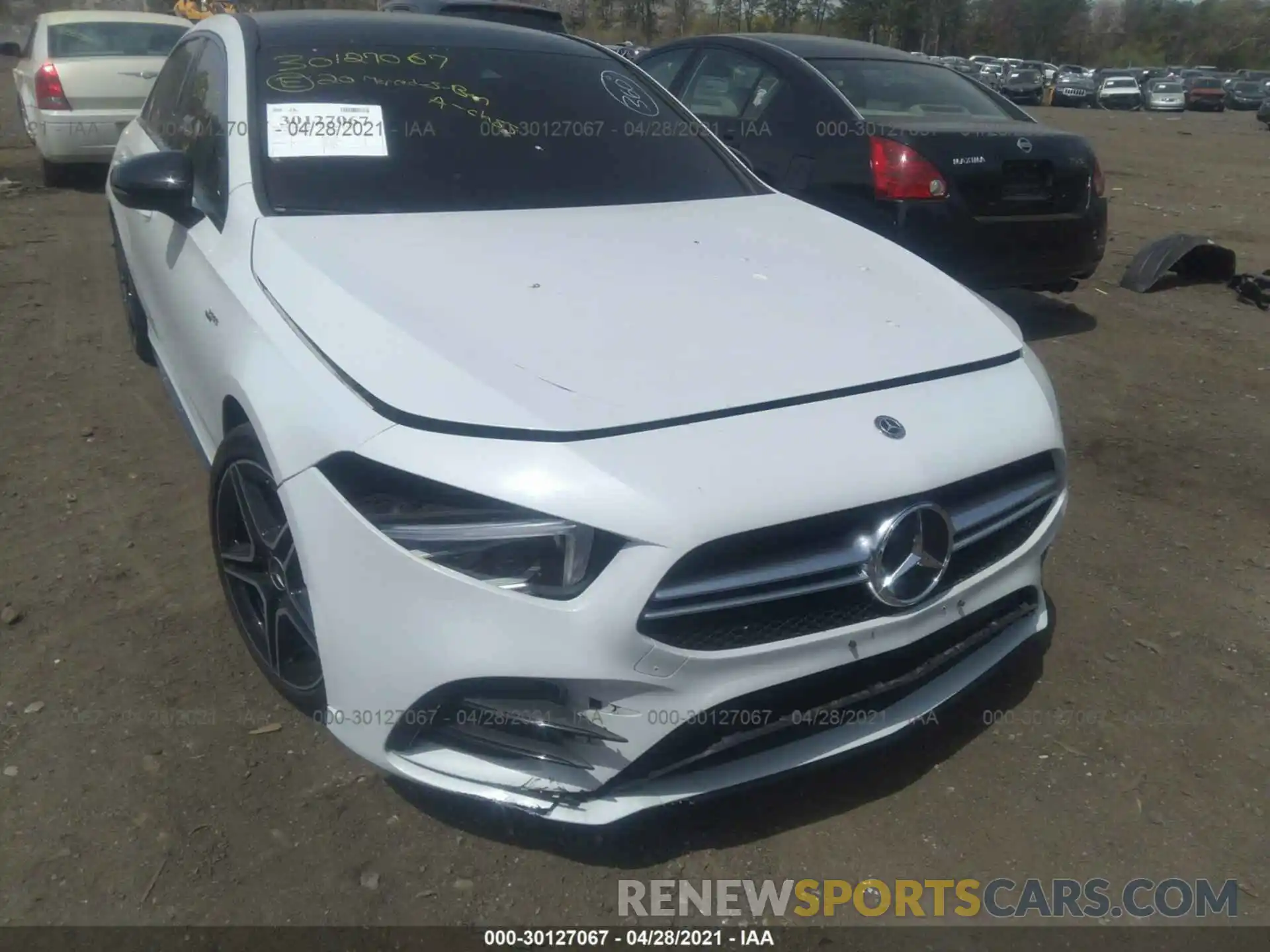 6 Photograph of a damaged car W1K3G5BBXLJ216379 MERCEDES-BENZ A-CLASS 2020