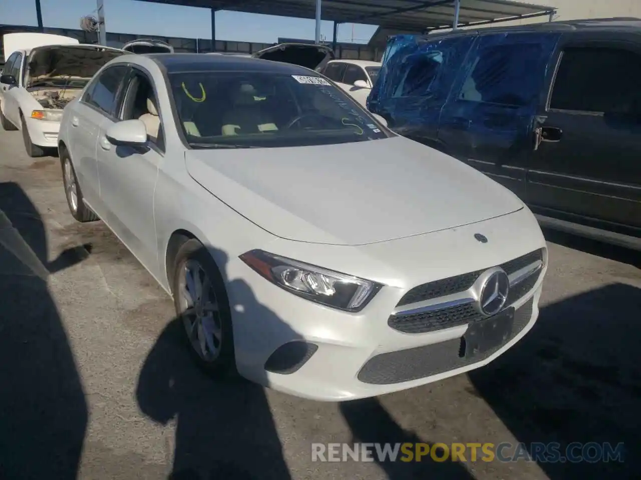 1 Photograph of a damaged car WDD3G4EB1LW039164 MERCEDES-BENZ A-CLASS 2020