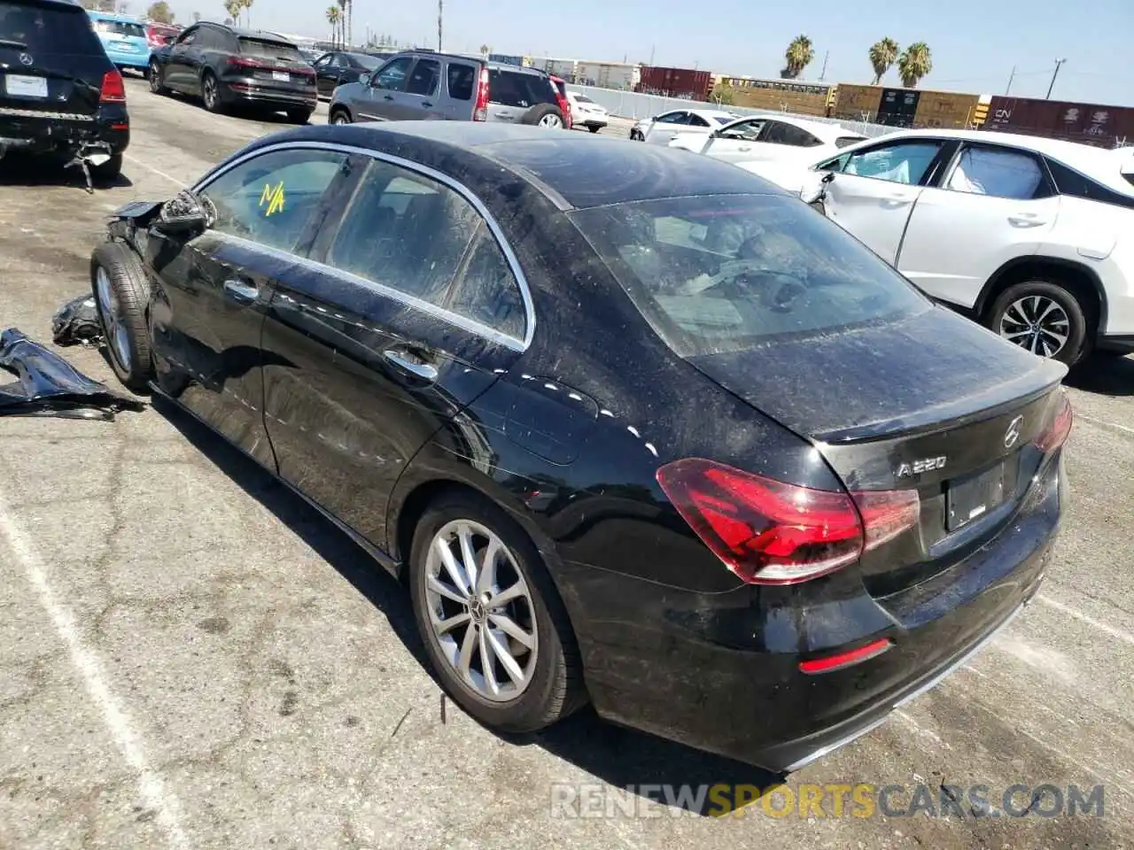 3 Photograph of a damaged car WDD3G4EB2LW037679 MERCEDES-BENZ A-CLASS 2020