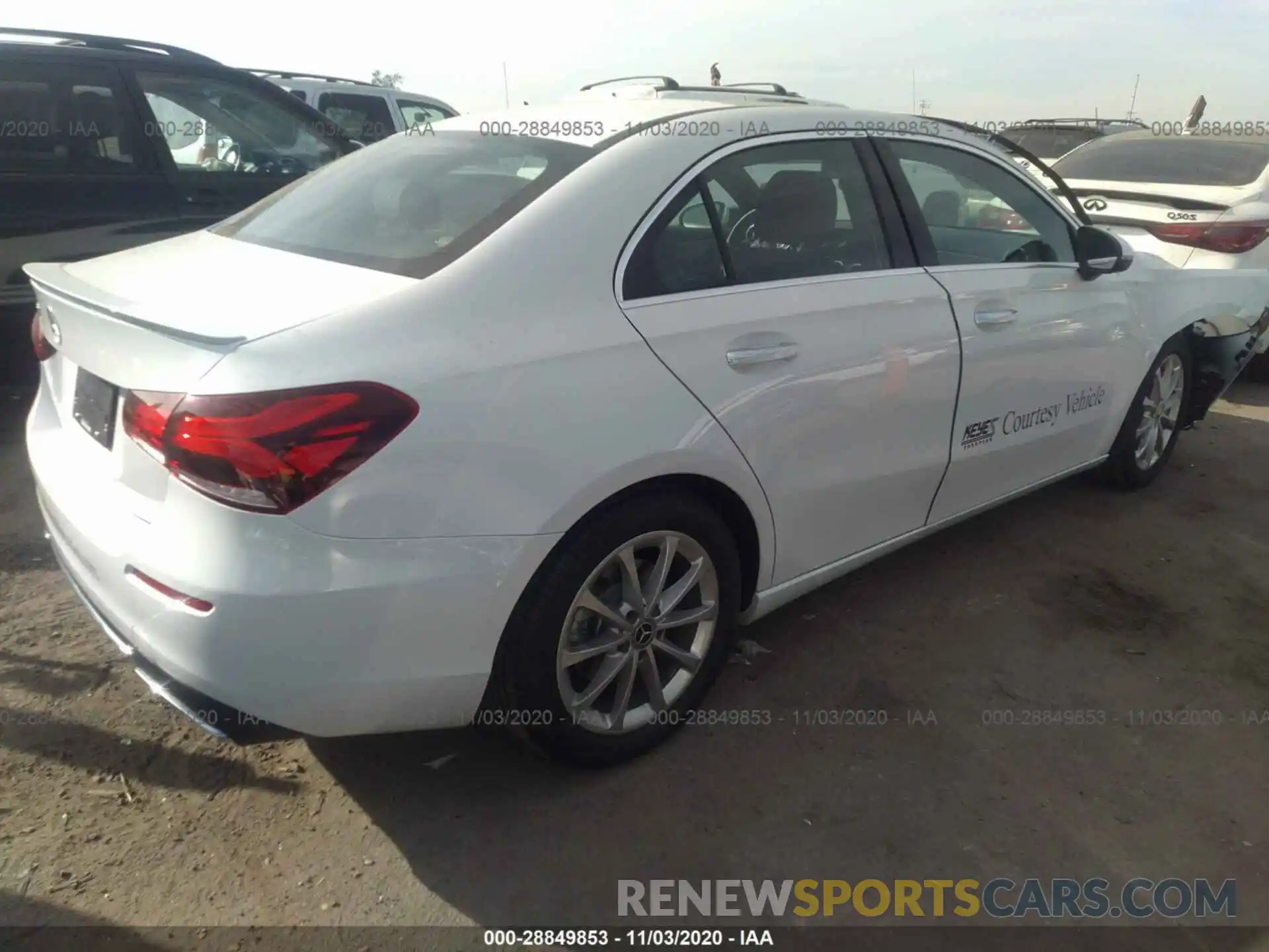 4 Photograph of a damaged car WDD3G4EB3LW036394 MERCEDES-BENZ A-CLASS 2020