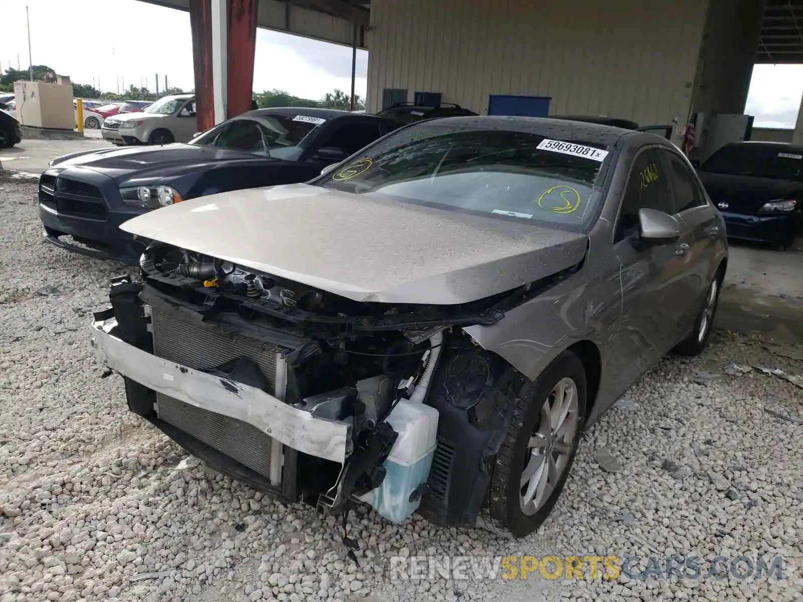 2 Photograph of a damaged car WDD3G4EB3LW037917 MERCEDES-BENZ A-CLASS 2020