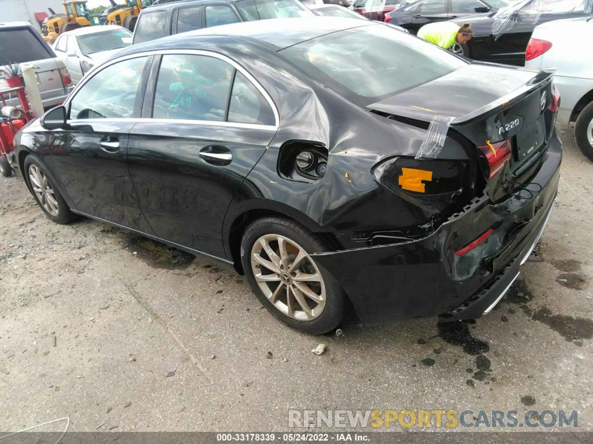 3 Photograph of a damaged car WDD3G4EB3LW038078 MERCEDES-BENZ A-CLASS 2020