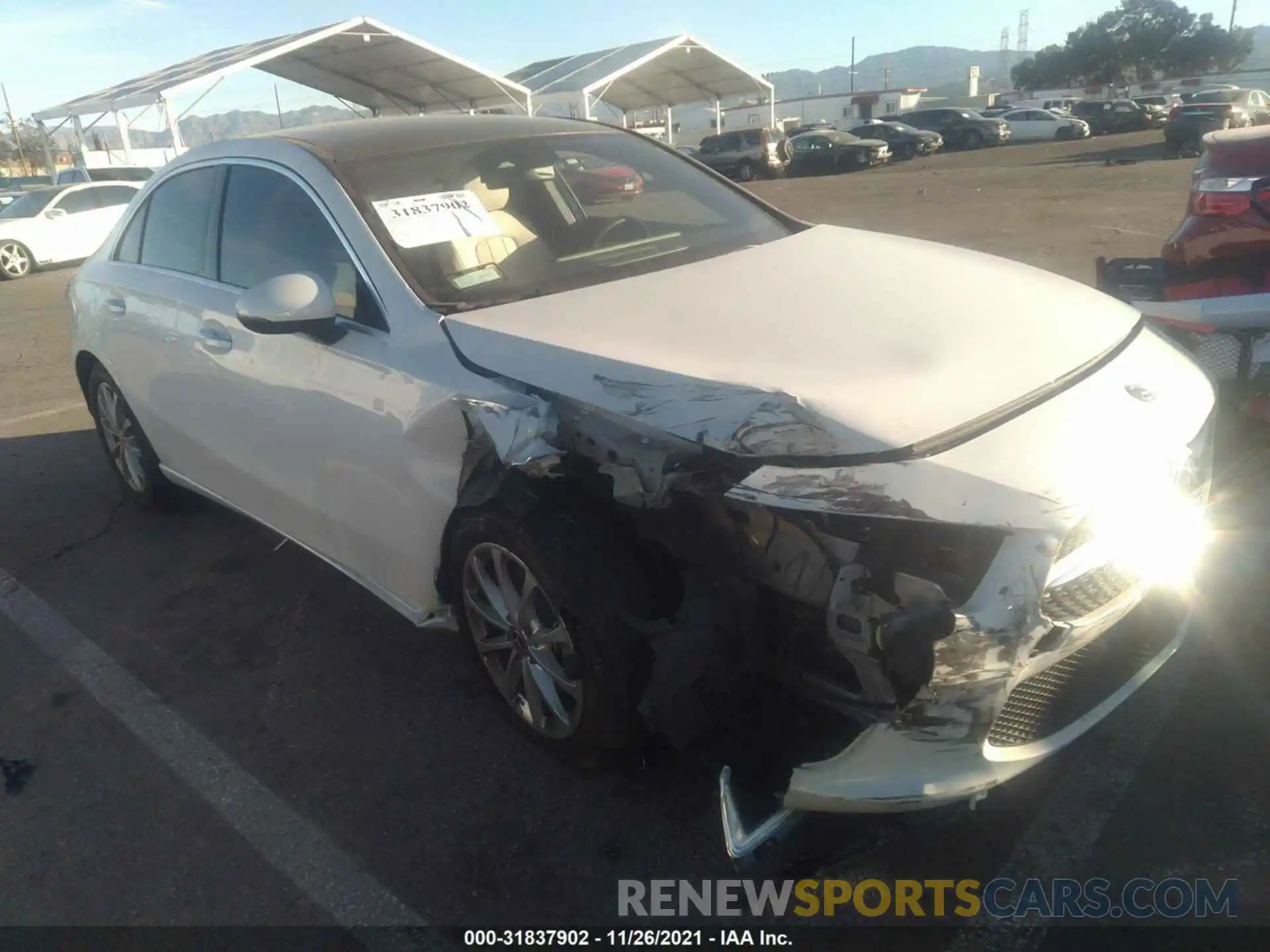 1 Photograph of a damaged car WDD3G4EB3LW039134 MERCEDES-BENZ A-CLASS 2020