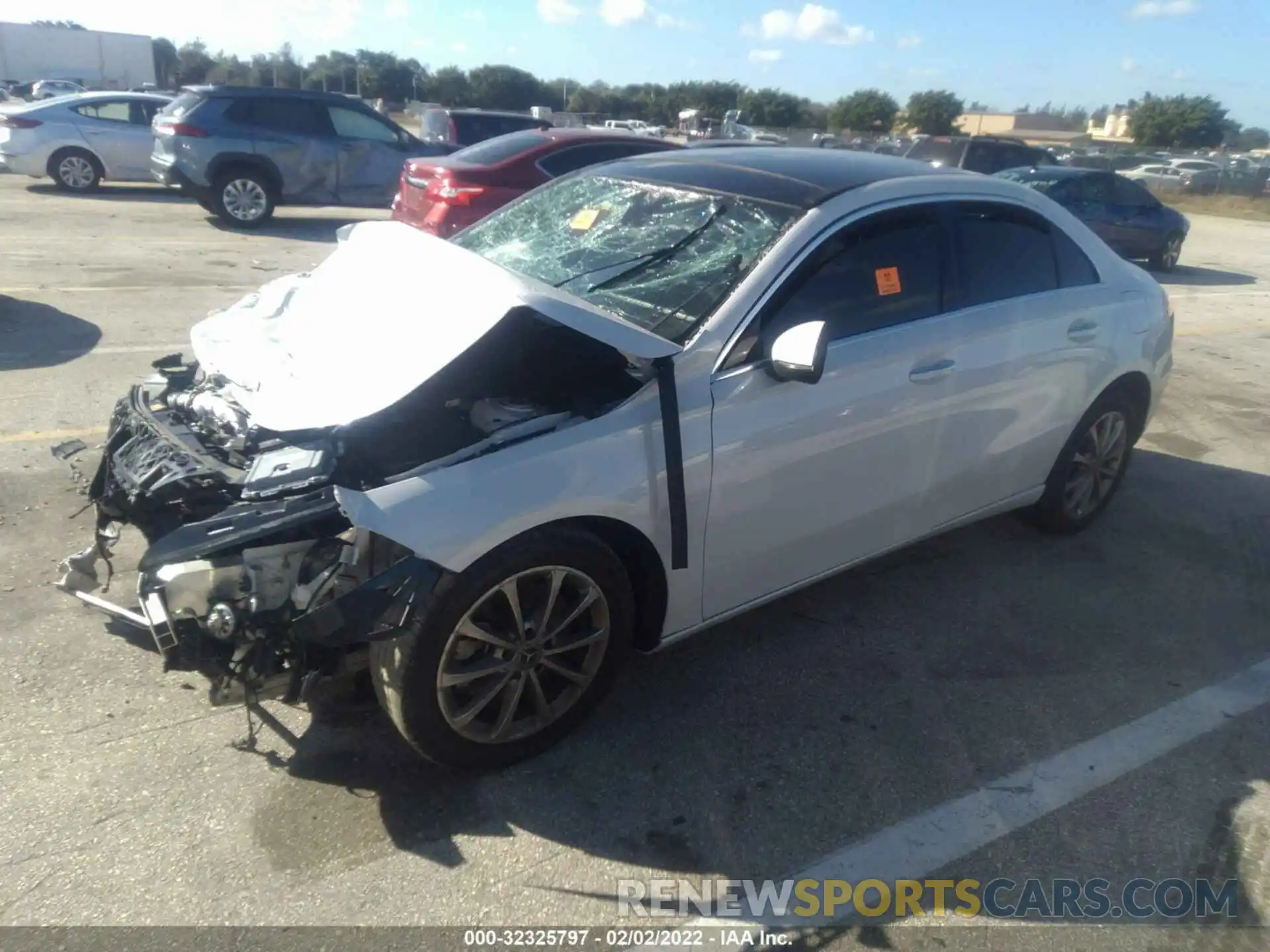 2 Photograph of a damaged car WDD3G4EB4LW038073 MERCEDES-BENZ A-CLASS 2020