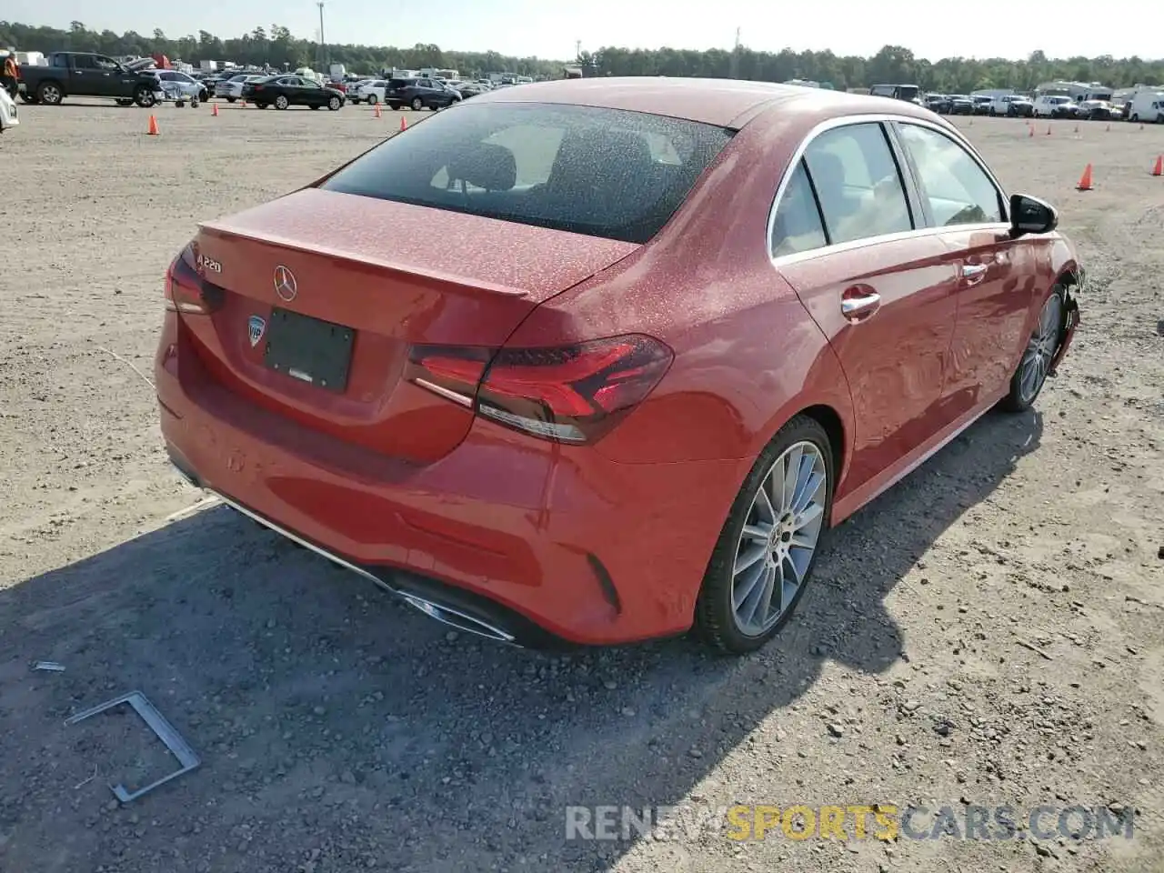 4 Photograph of a damaged car WDD3G4EB4LW038350 MERCEDES-BENZ A-CLASS 2020