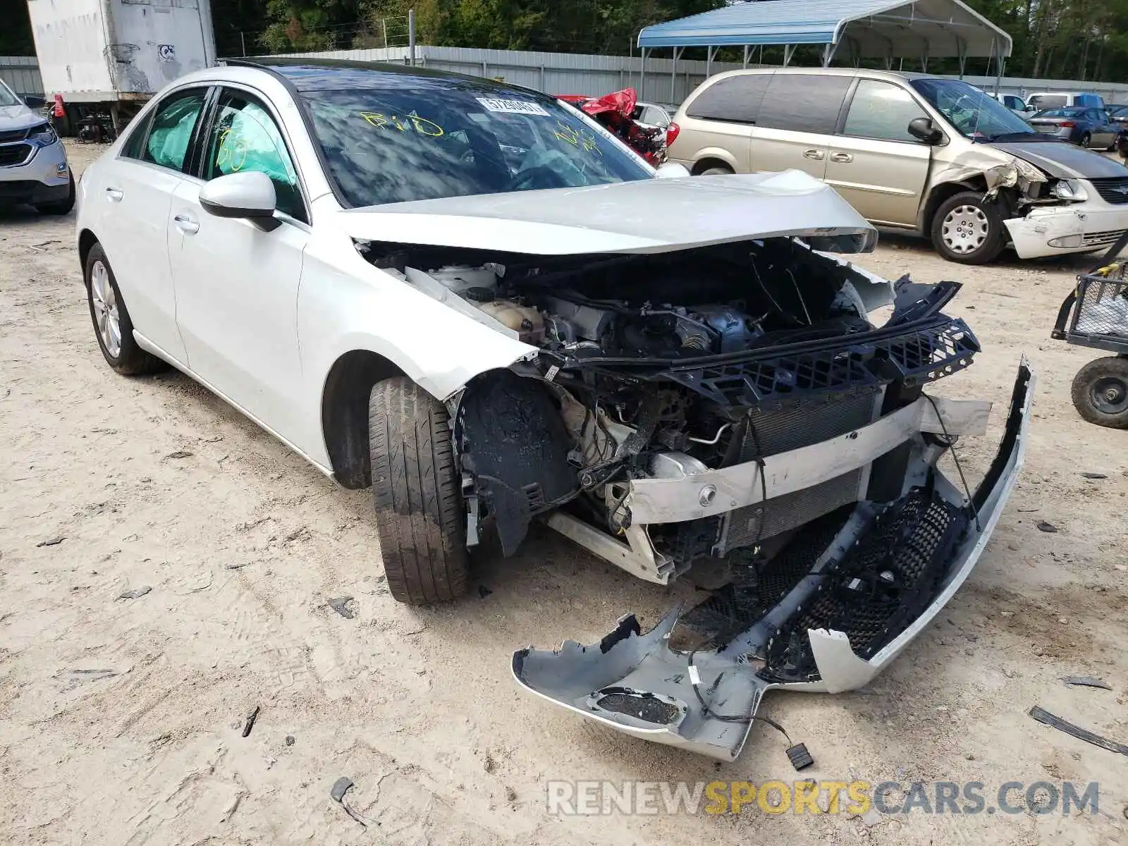 1 Photograph of a damaged car WDD3G4EB4LW039093 MERCEDES-BENZ A-CLASS 2020