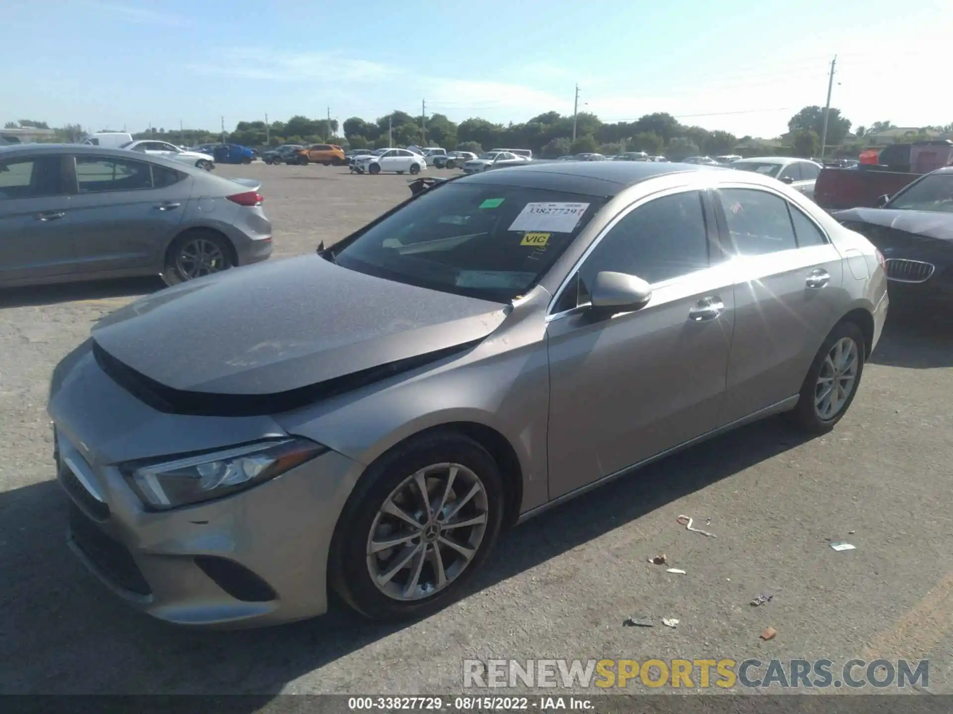 2 Photograph of a damaged car WDD3G4EB4LW041765 MERCEDES-BENZ A-CLASS 2020