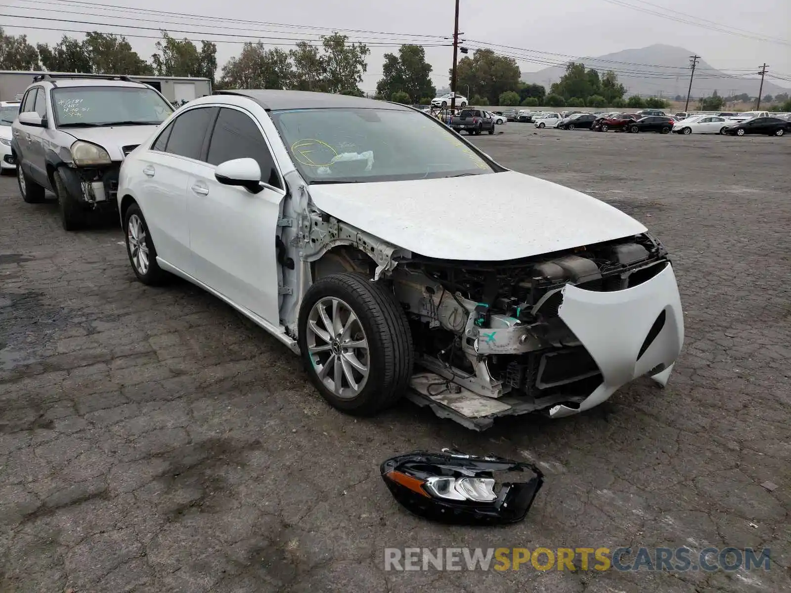 1 Photograph of a damaged car WDD3G4EB5LW038521 MERCEDES-BENZ A-CLASS 2020